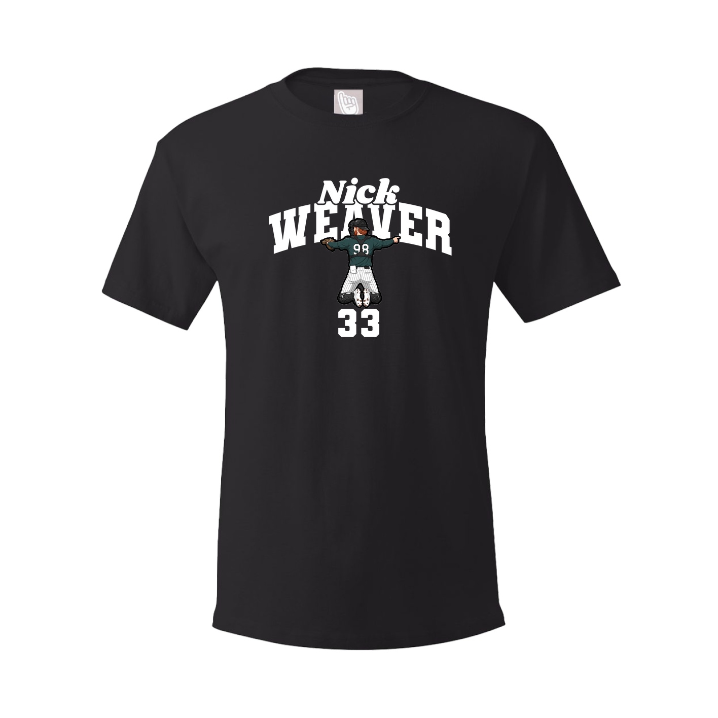 Youth Tee — Signature Arch in Black