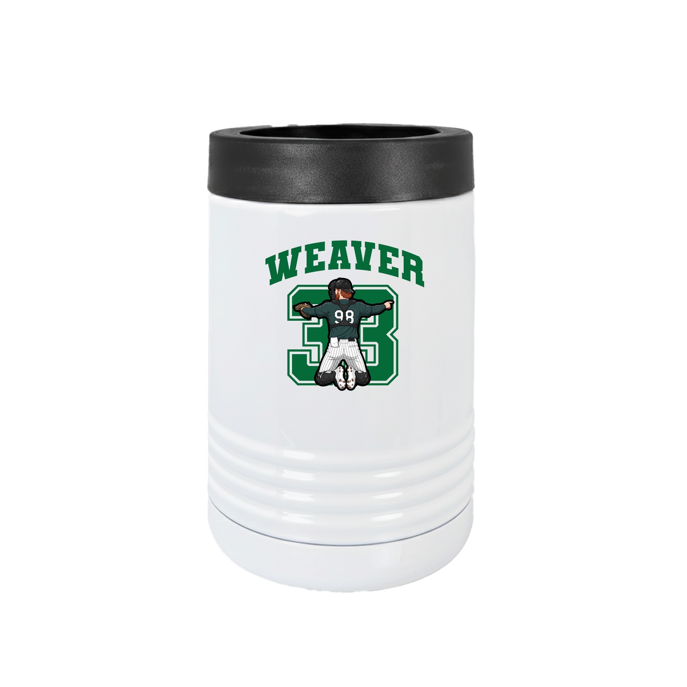 Beverage Holder — Number in White