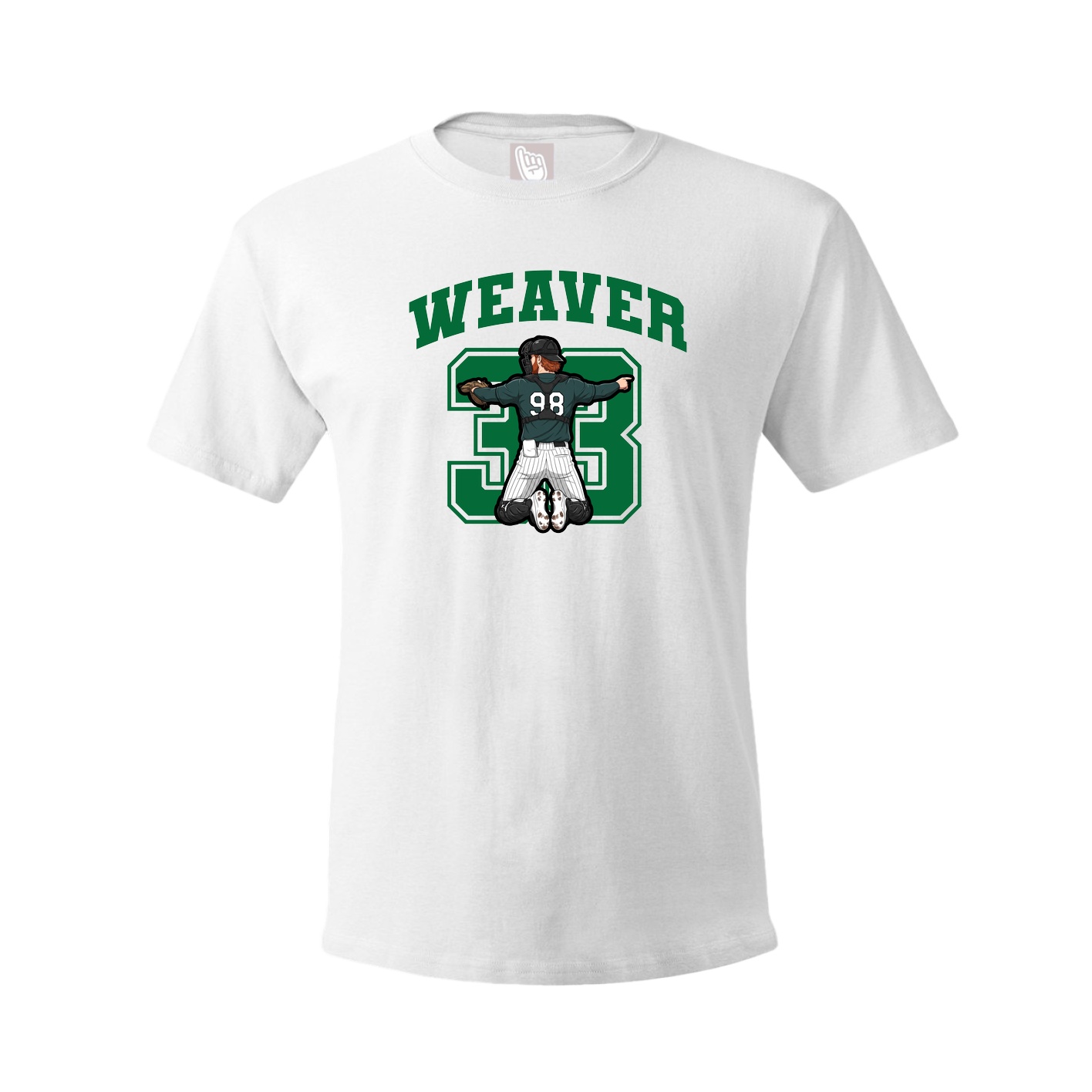 Tee — Number in White