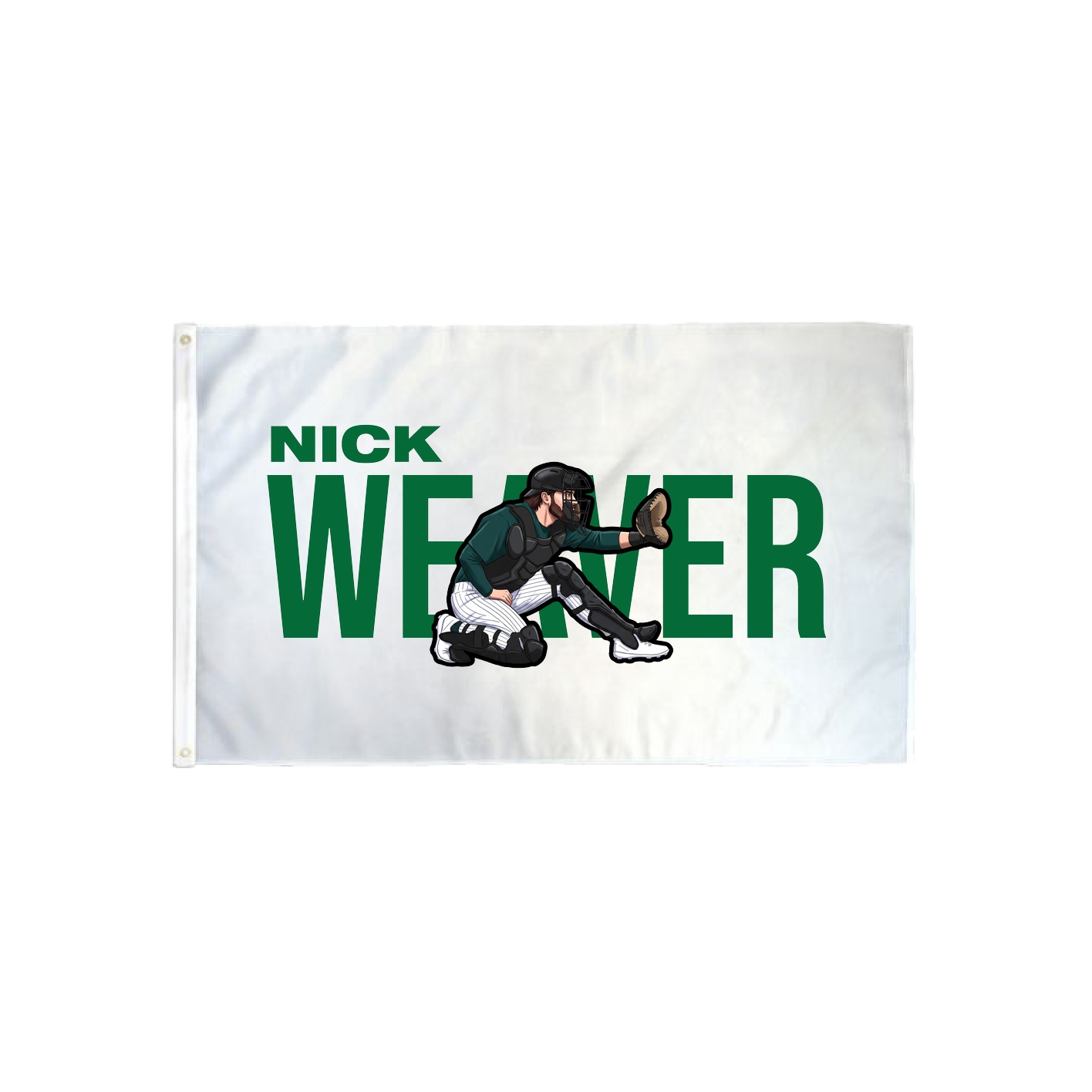 3x5 Flag — Player Name in Classic
