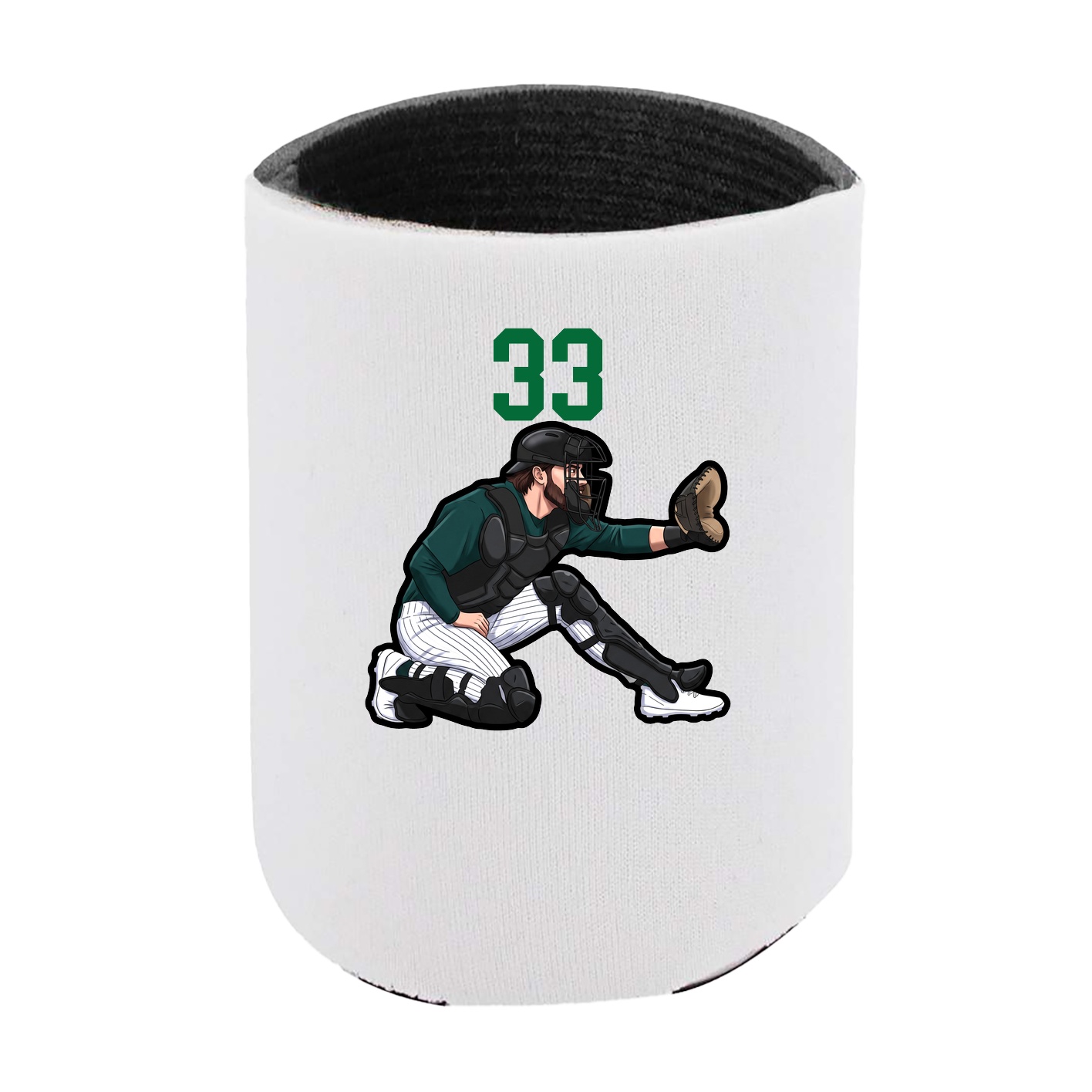 Can Holder — Number Top in White
