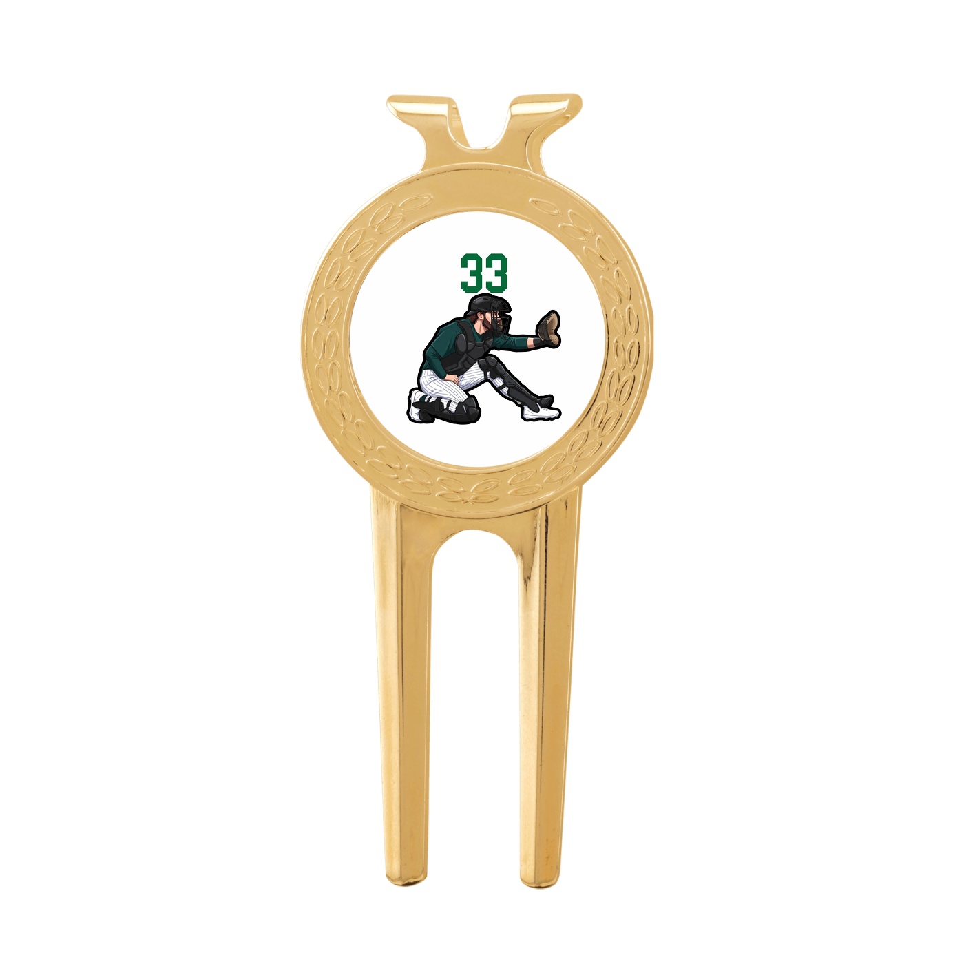 Divot Tool with Ball Marker — Number Top in Classic