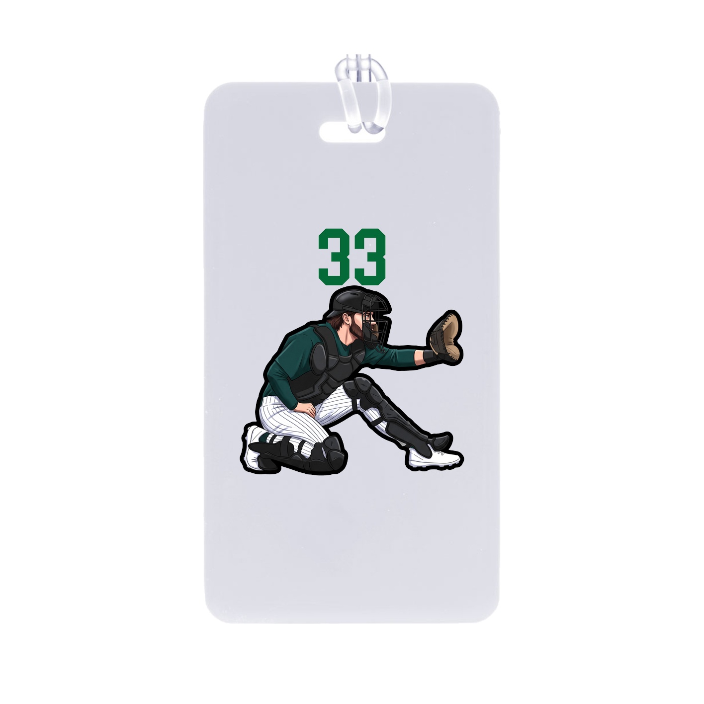 Bag Tag — Number Top in Classic
