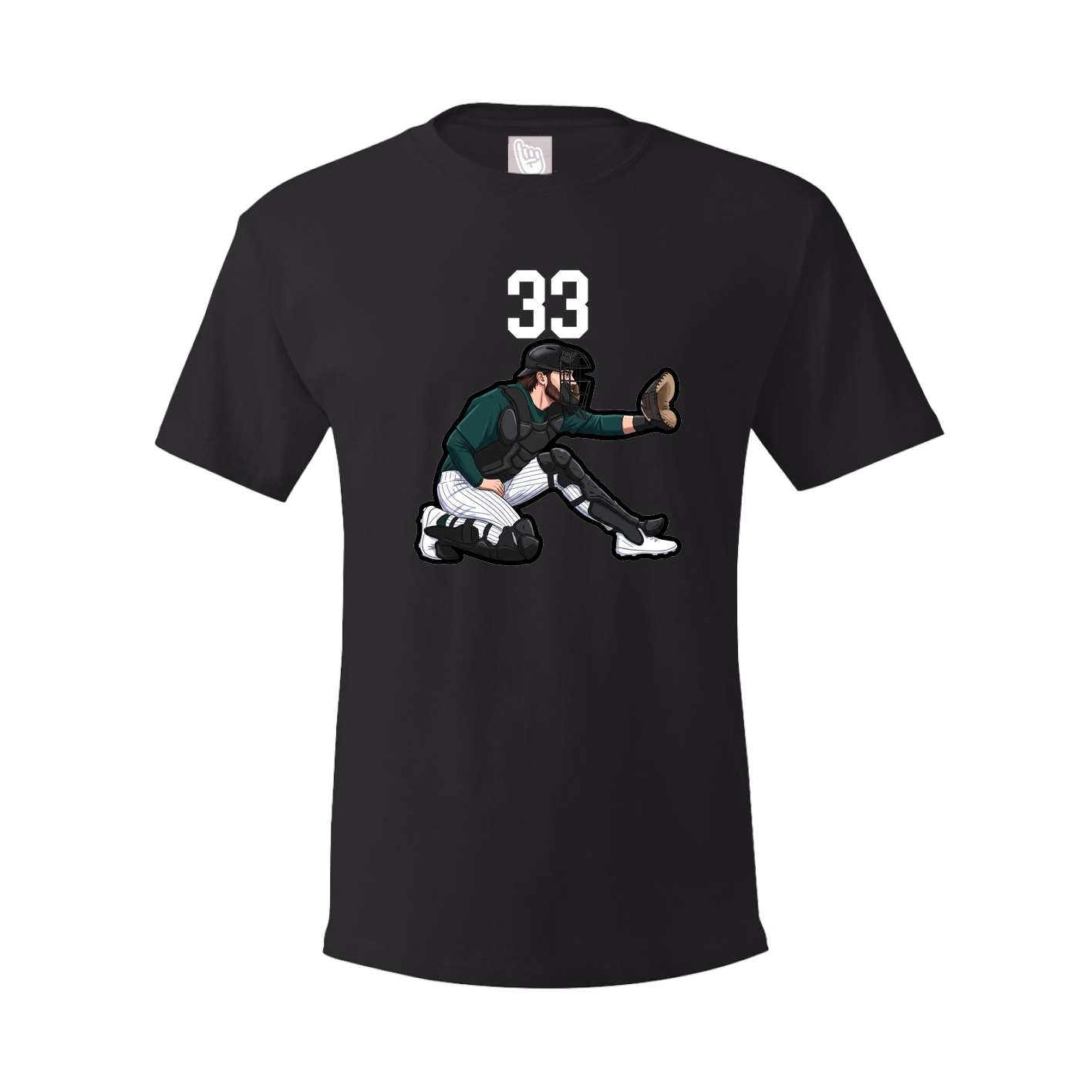 Tee — Number Top in Black