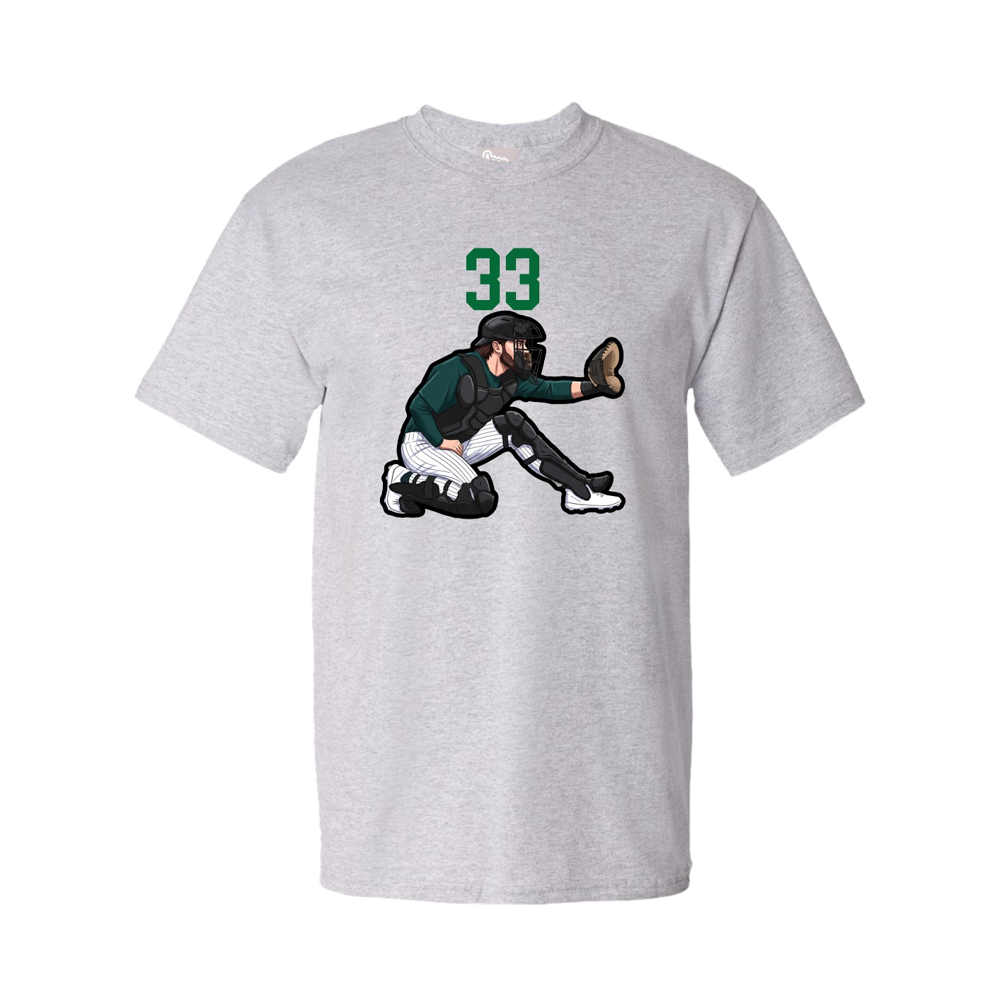Tee — Number Top in Grey