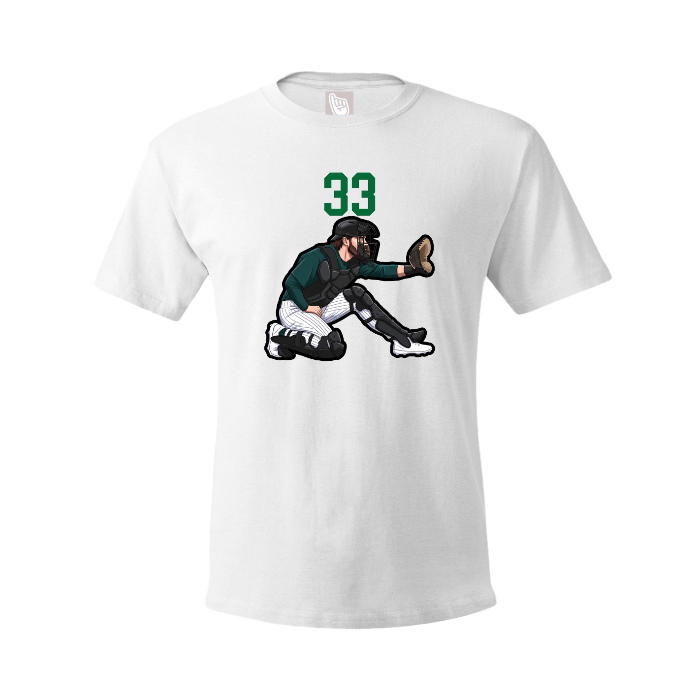 Tee — Number Top in White