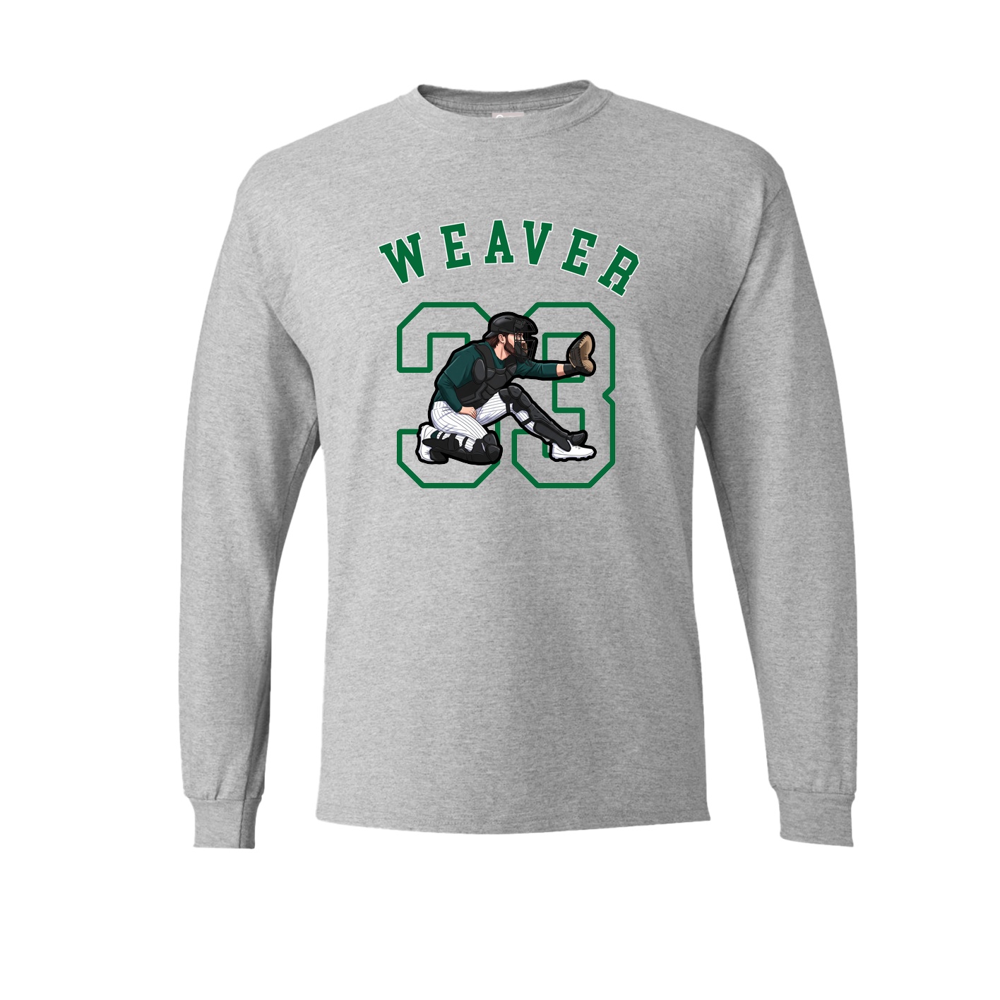 Long Sleeve Tee — Shirsey Arch in Grey