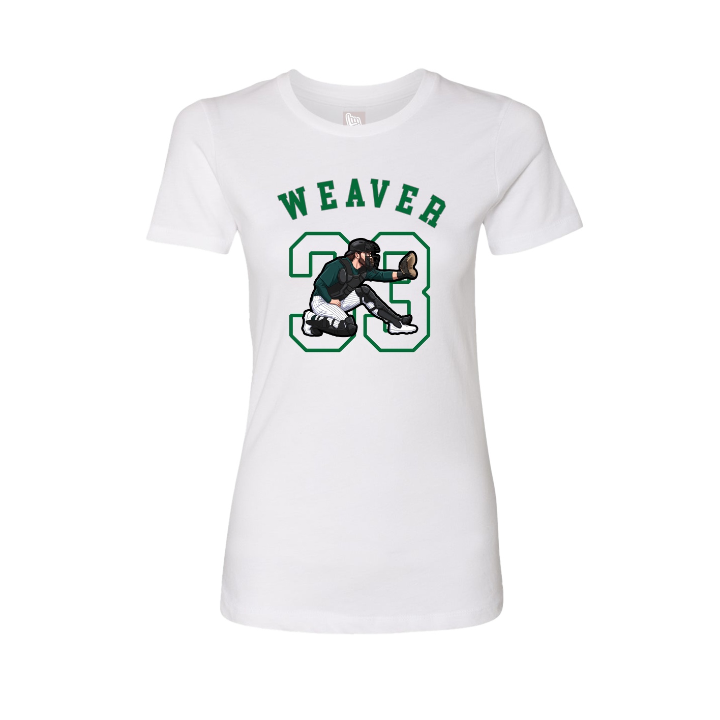Womens Tee — Shirsey Arch in White