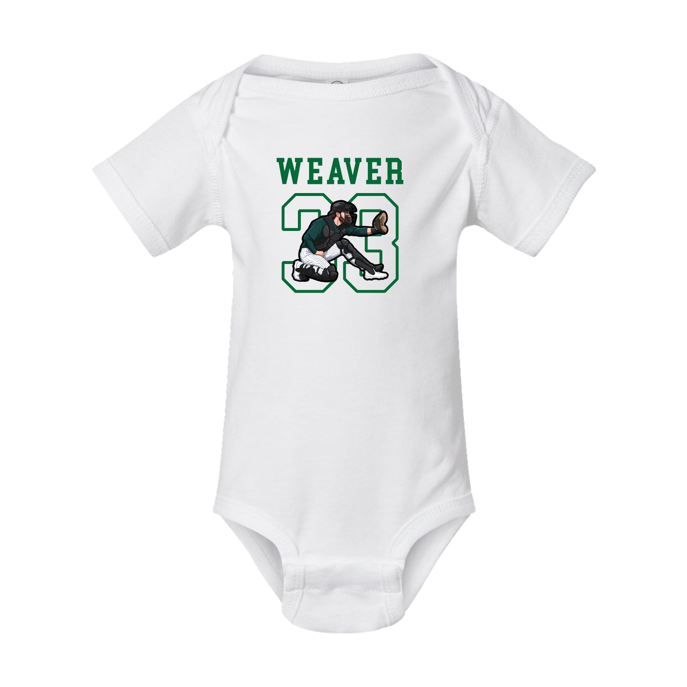 Baby Onesie — Shirsey in White