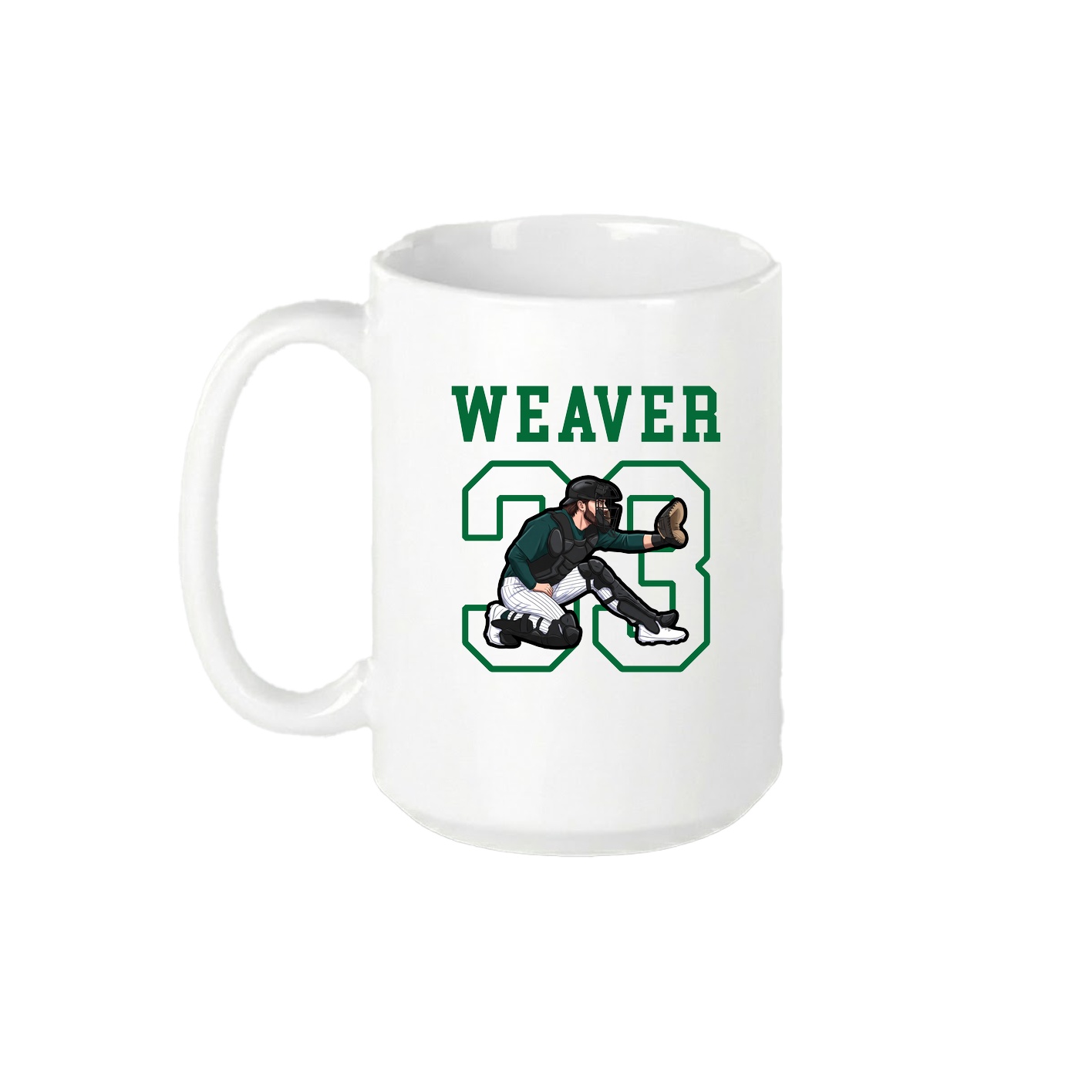 15oz Coffee Mug — Shirsey in White