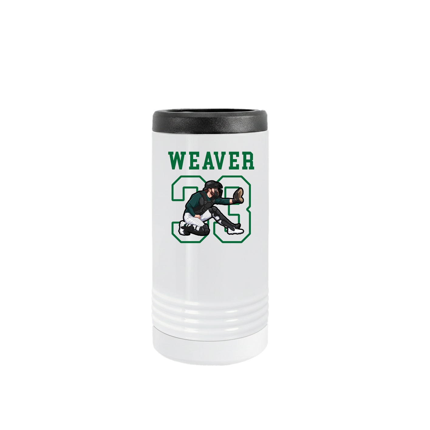 Slim Beverage Holder — Shirsey in White
