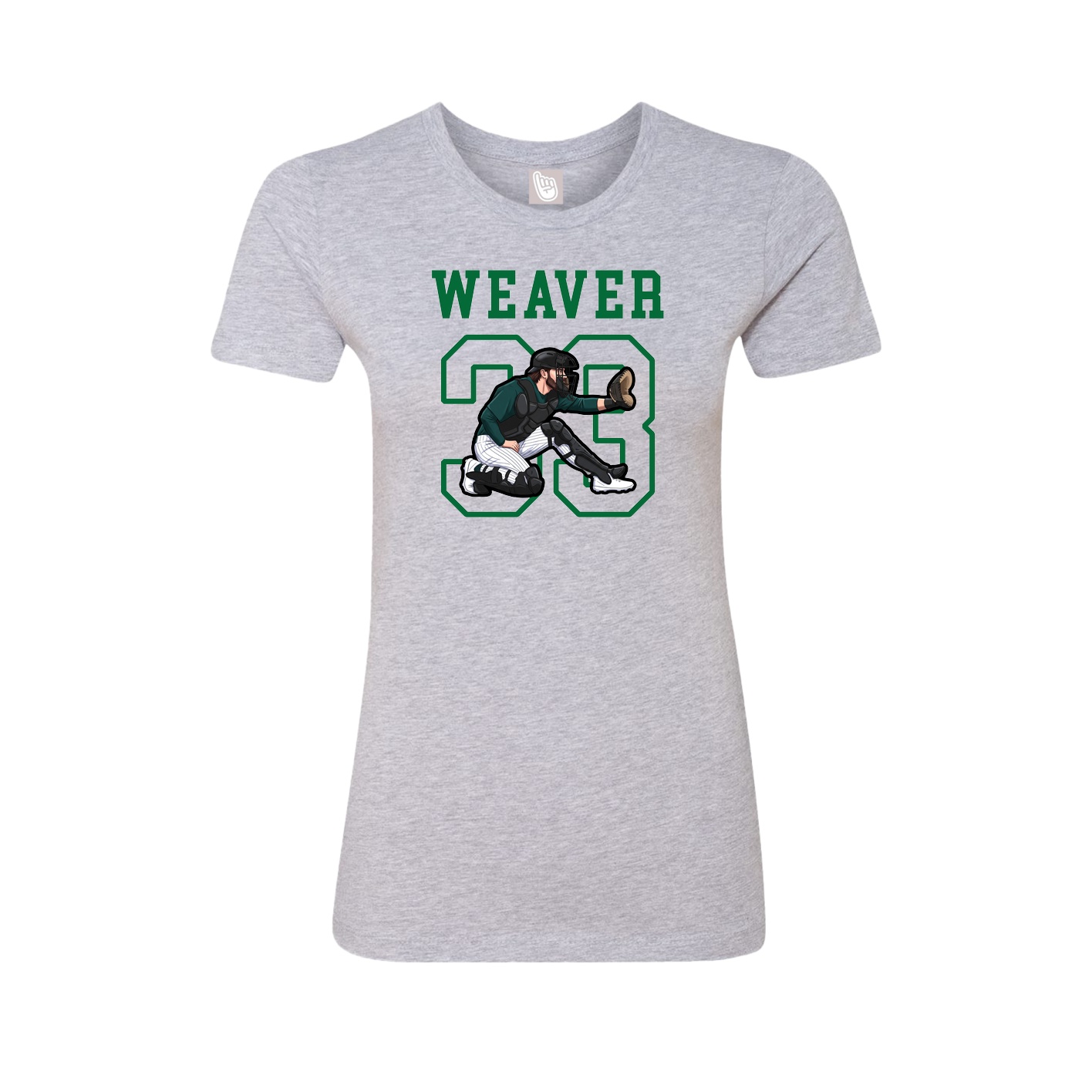 Fitted Women's Tee — Shirsey in Grey