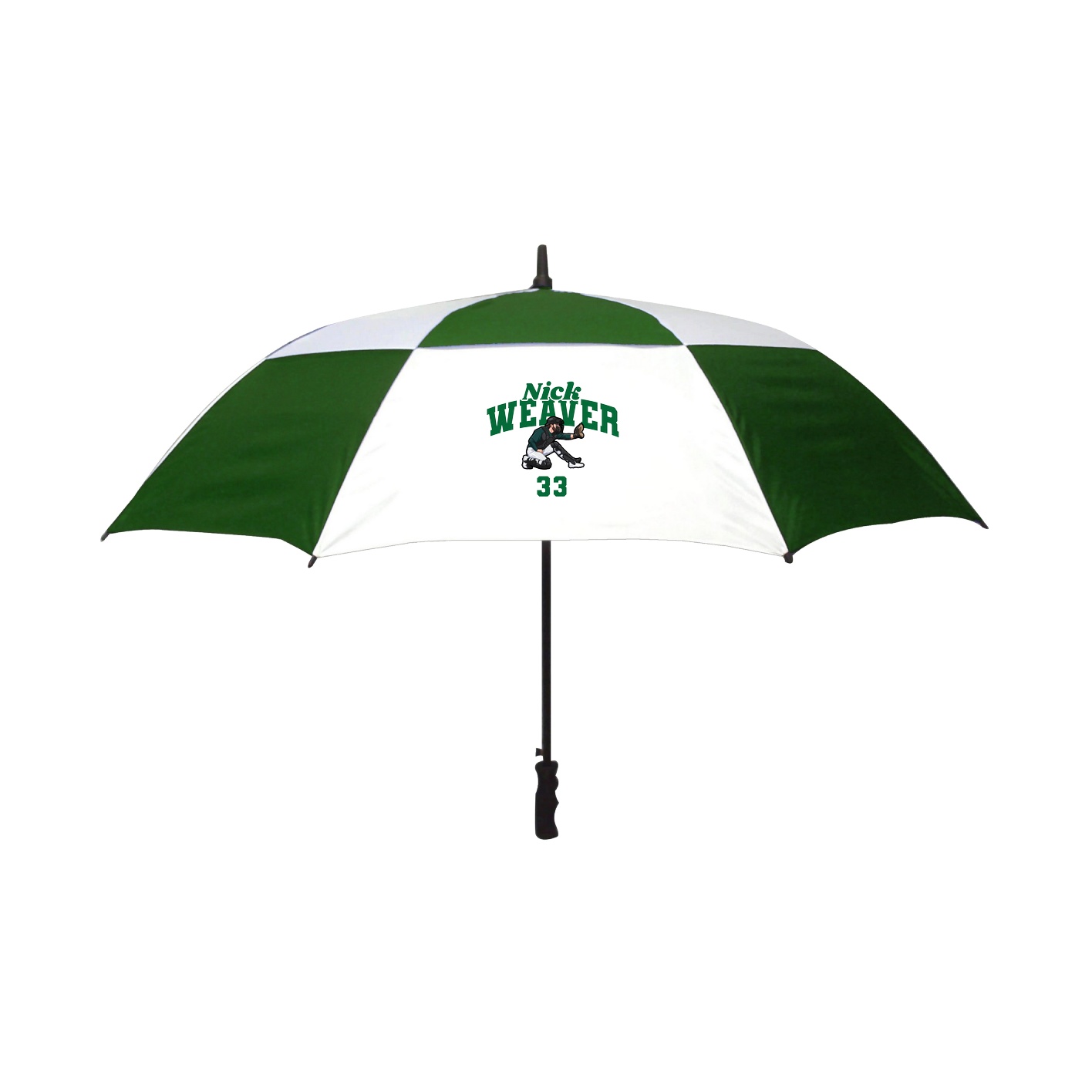 Golf Umbrella — Signature Arch in White