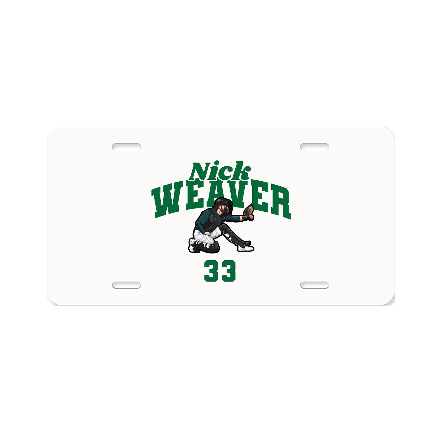 License Plate — Signature Arch in Classic