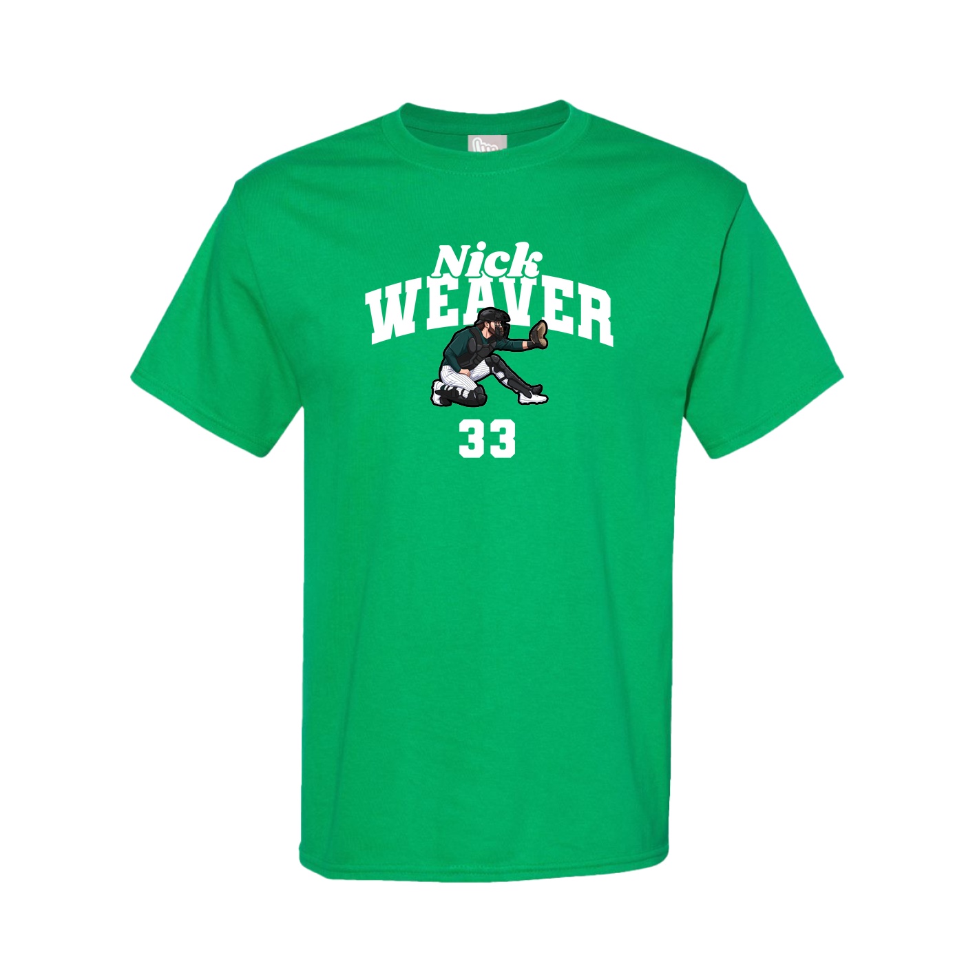 Youth Tee — Signature Arch in Green