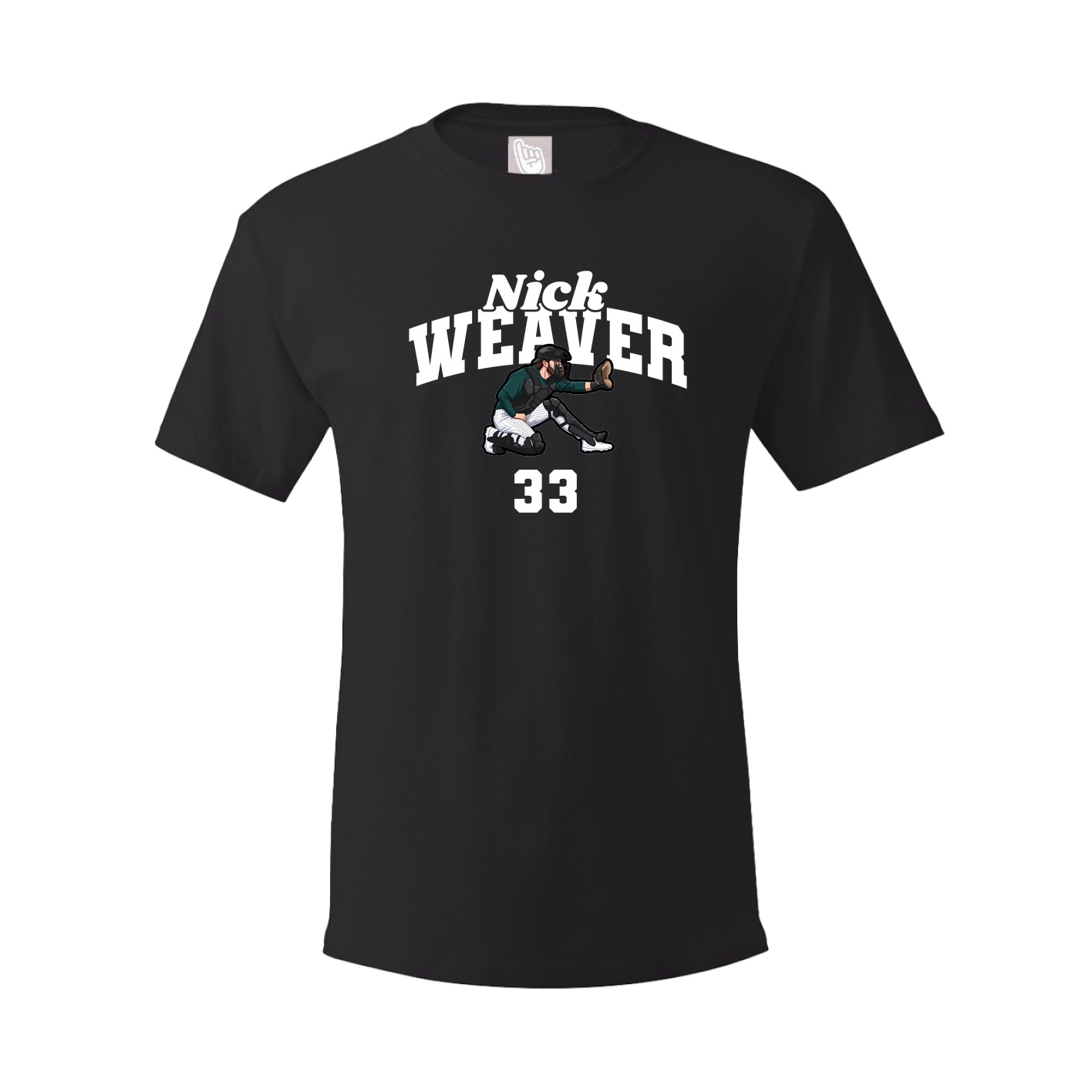 Youth Tee — Signature Arch in Black