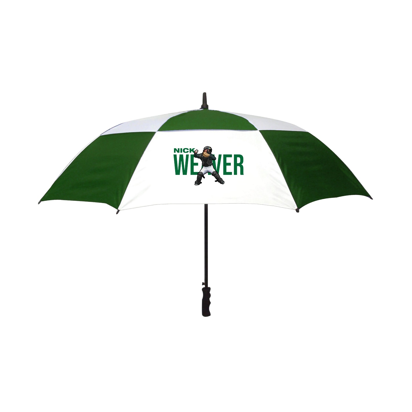 Golf Umbrella — Player Name in White