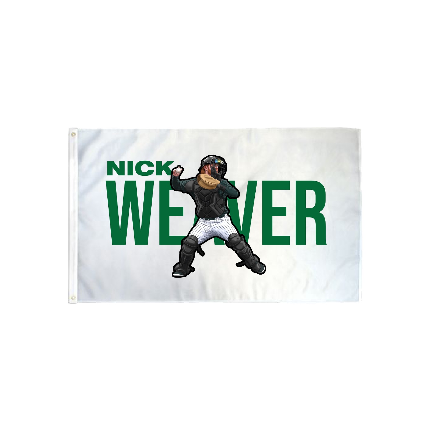 3x5 Flag — Player Name in Classic