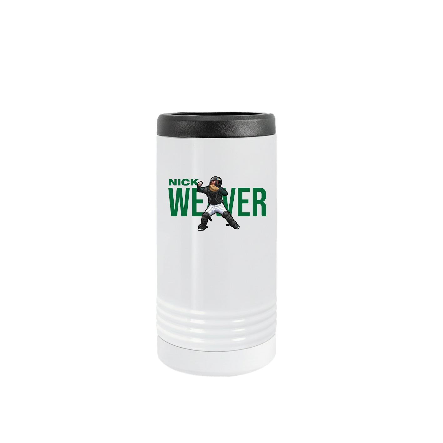 Slim Beverage Holder — Player Name in White