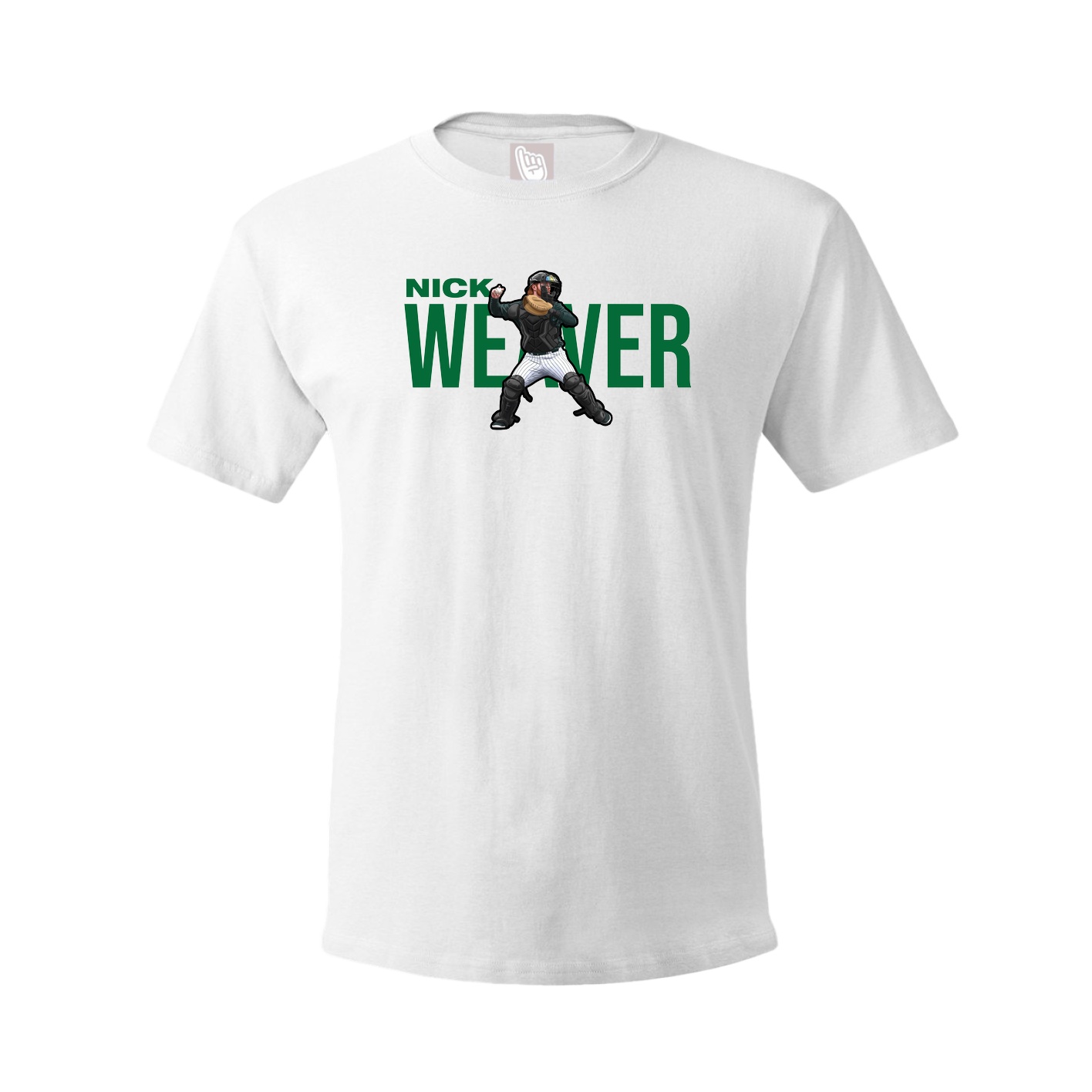 Youth Tee — Player Name in White