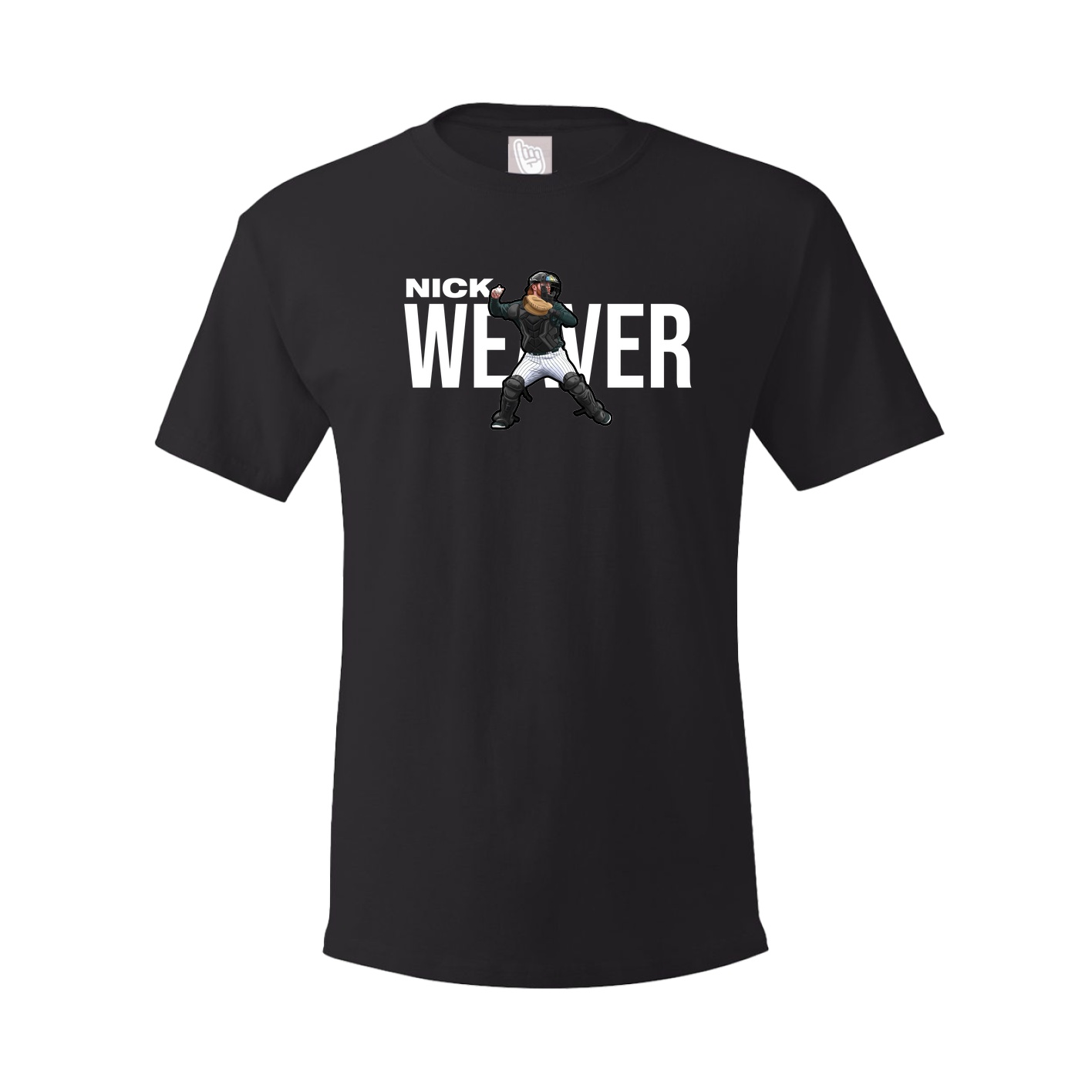 Youth Tee — Player Name in Black