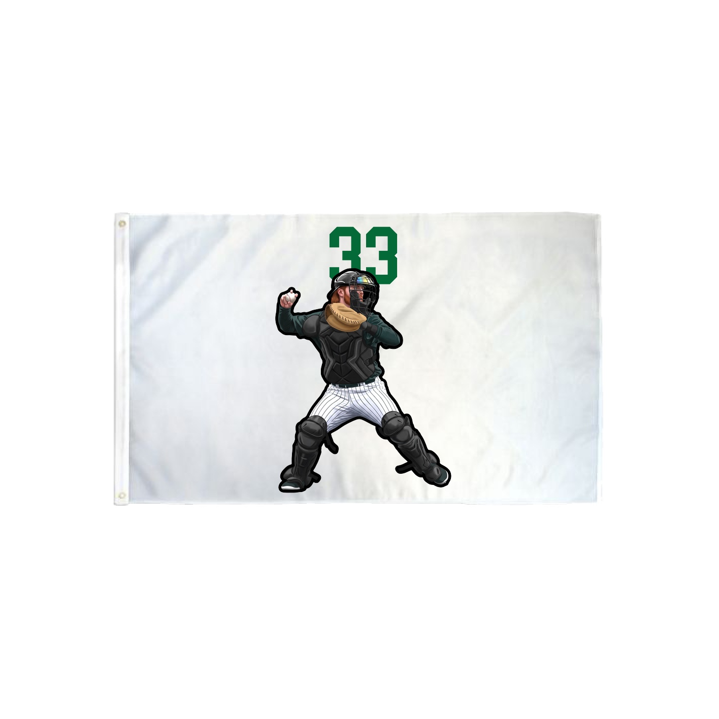 3x5 Flag — Number Top in Classic