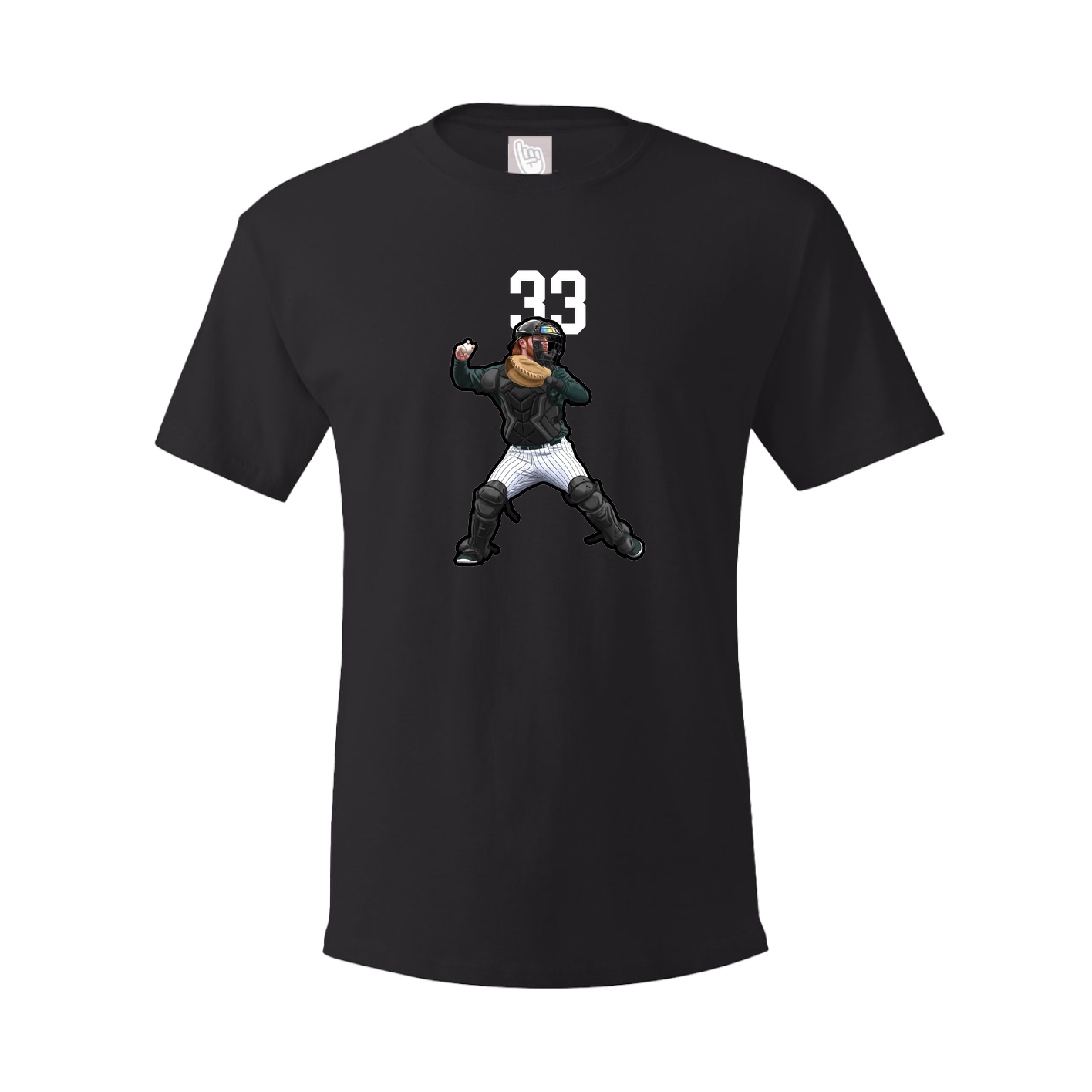 Tee — Number Top in Black