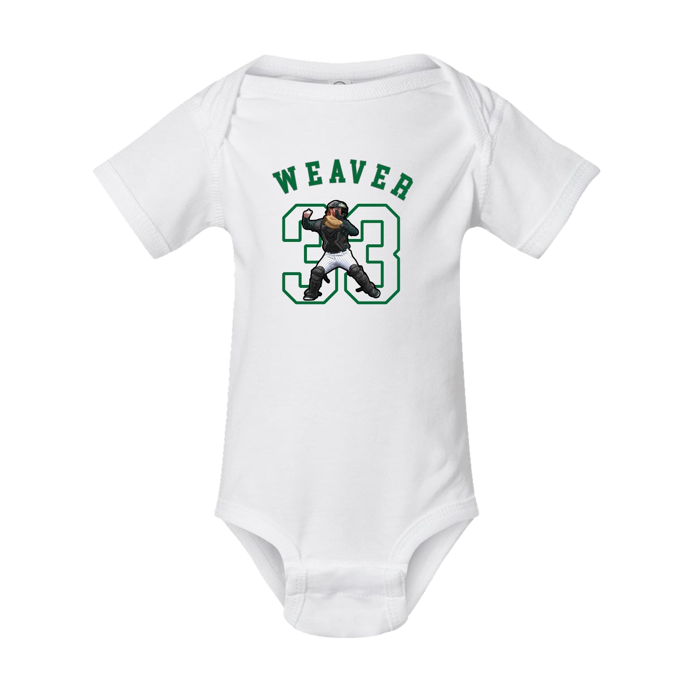 Baby Onesie — Shirsey Arch in White