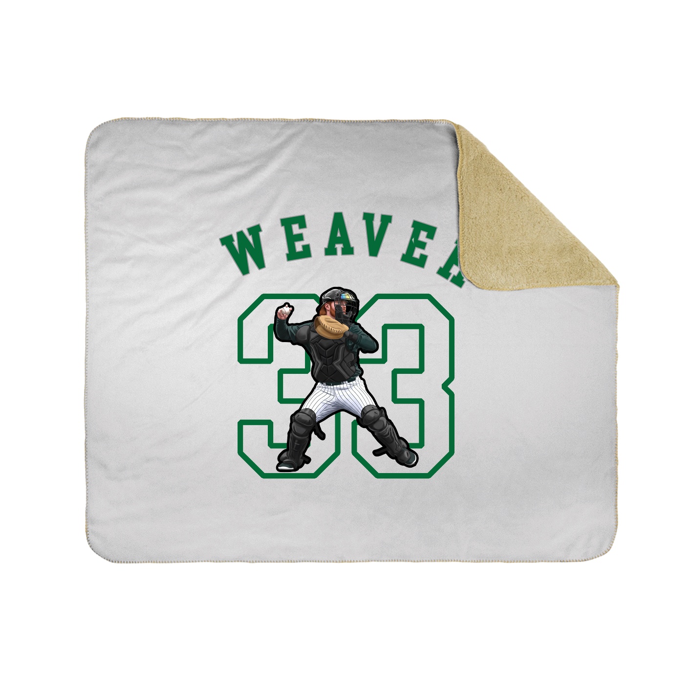Throw Blanket — Shirsey Arch in White