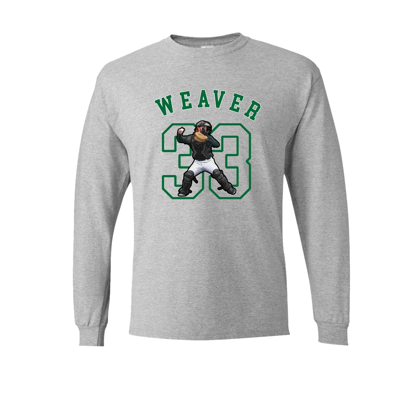 Long Sleeve Tee — Shirsey Arch in Grey