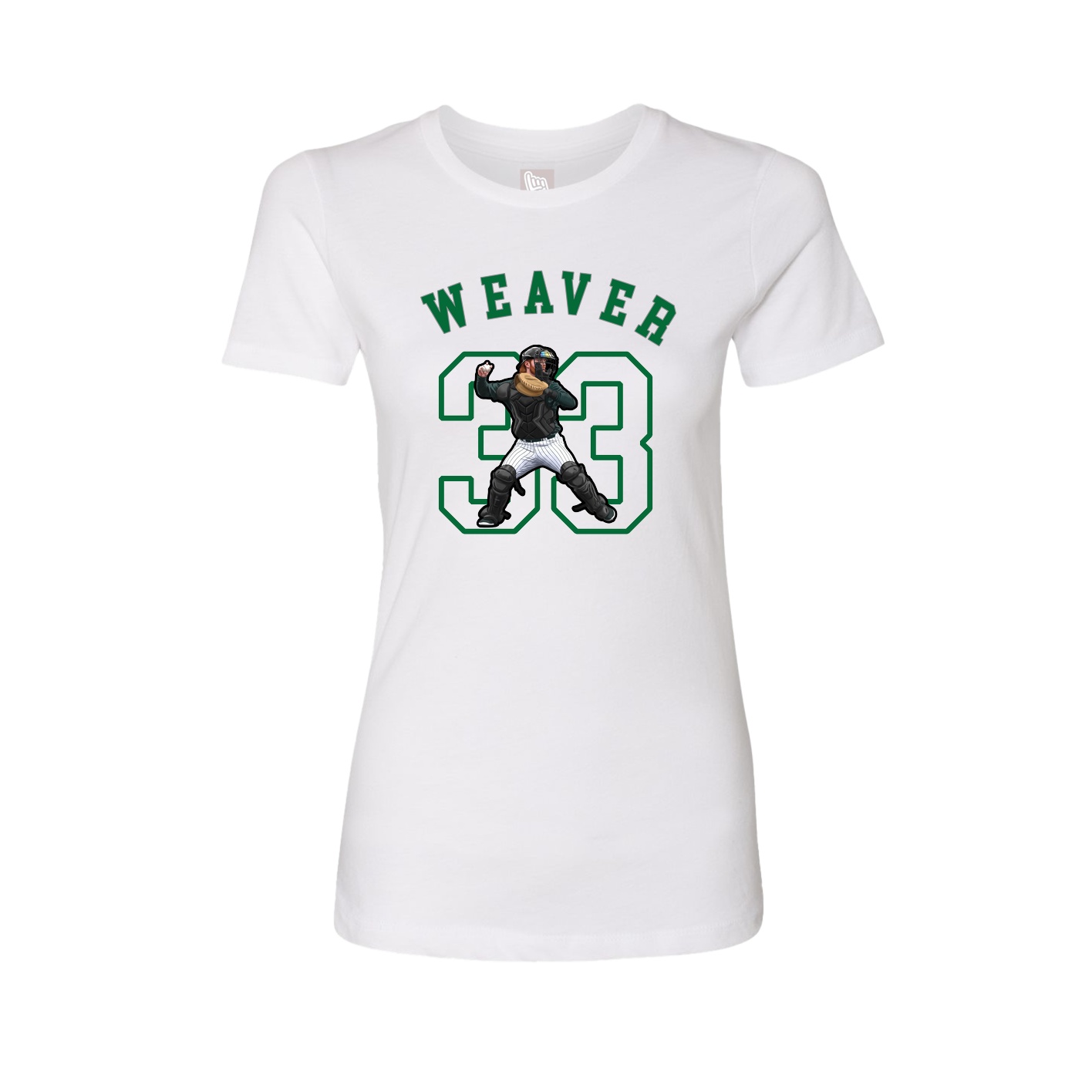 Womens Tee — Shirsey Arch in White