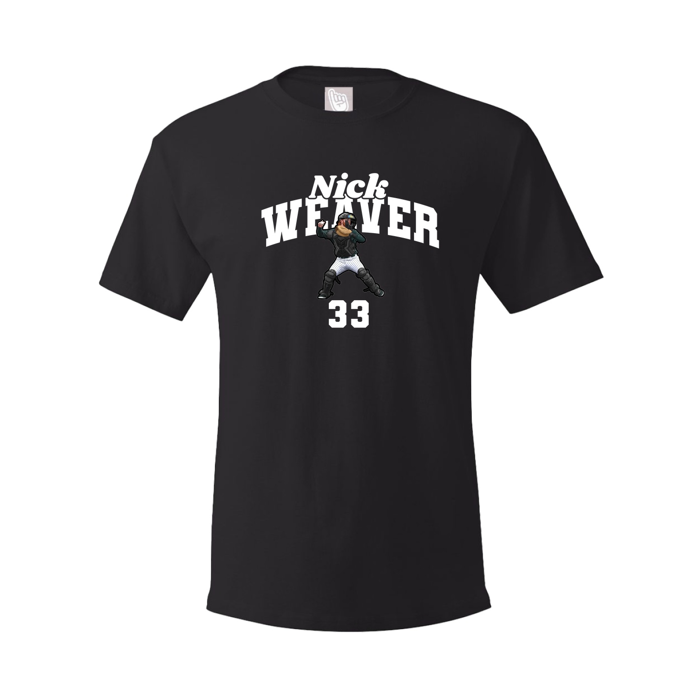 Youth Tee — Signature Arch in Black