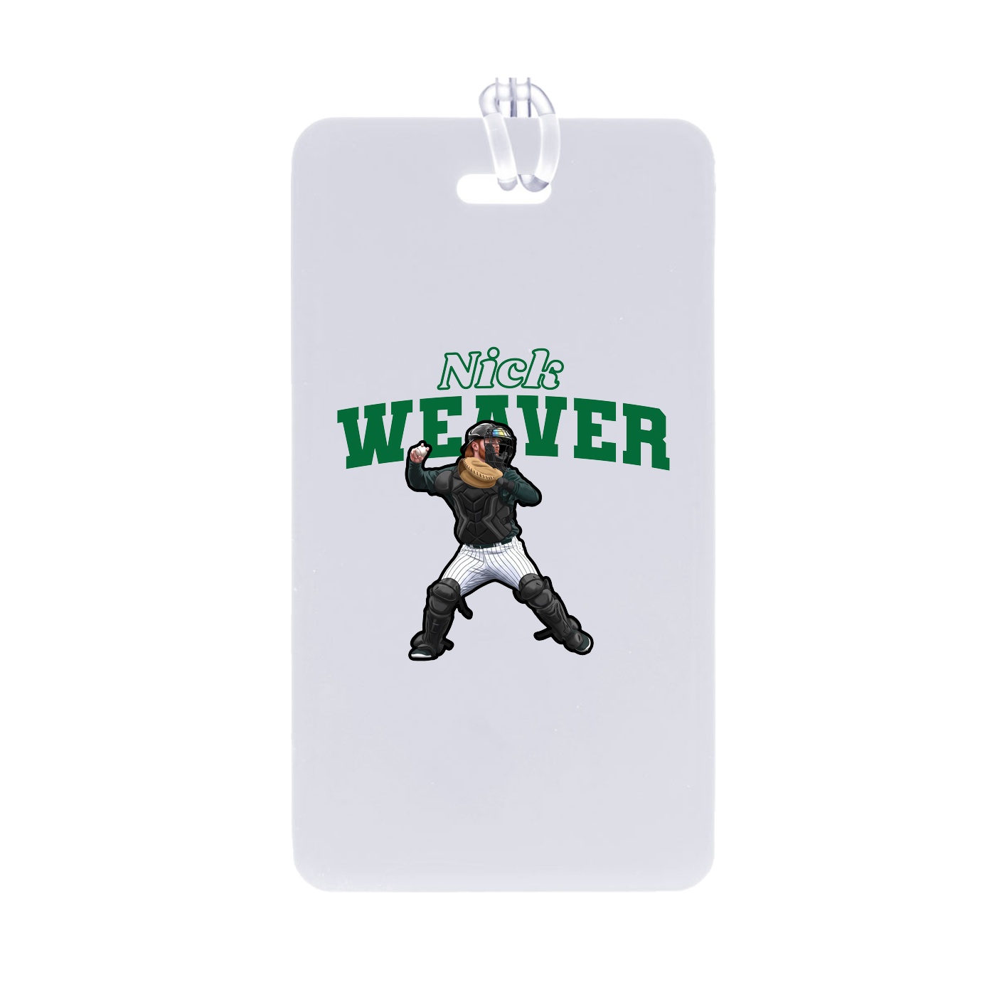 Bag Tag — Name Arch in Classic