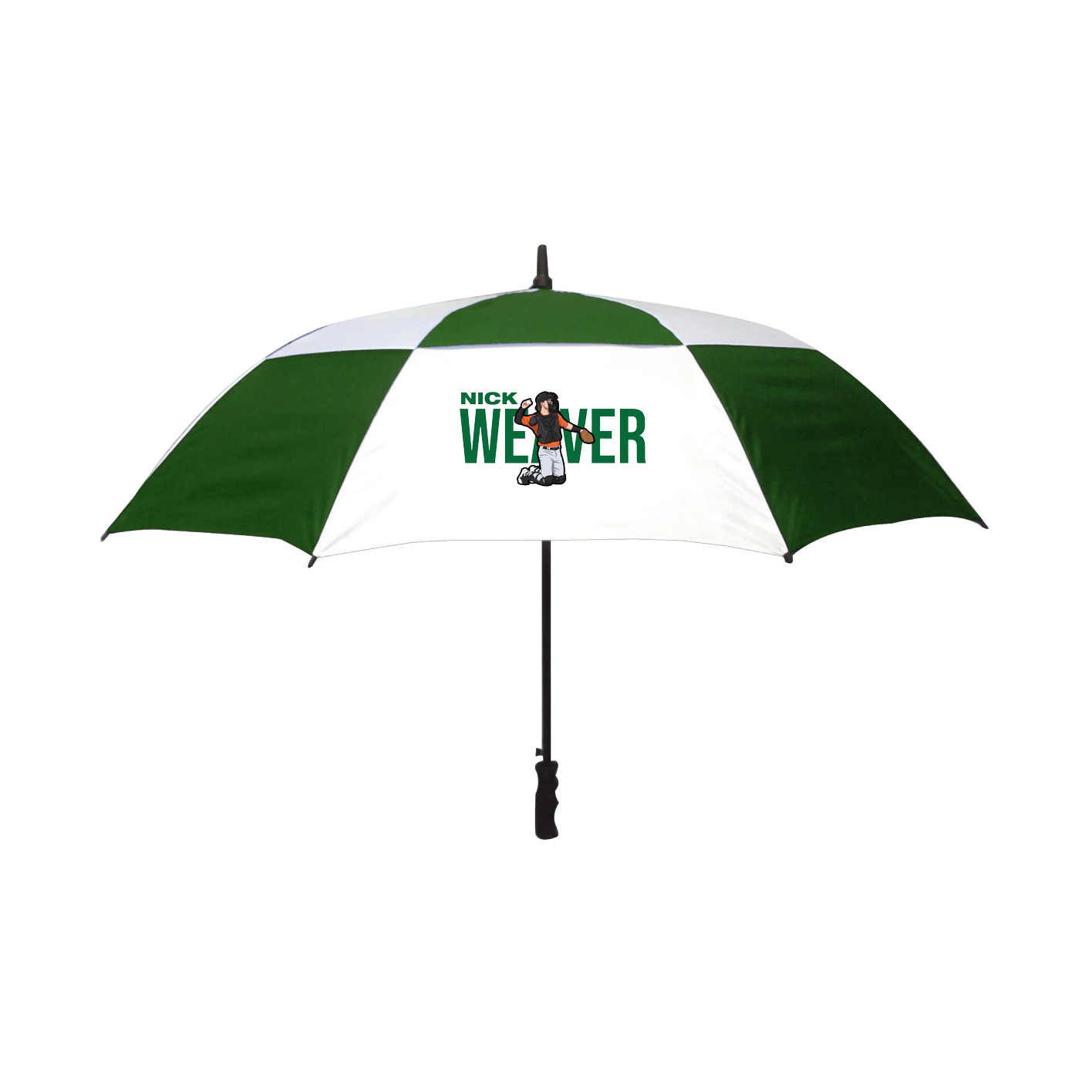 Golf Umbrella — Player Name in White