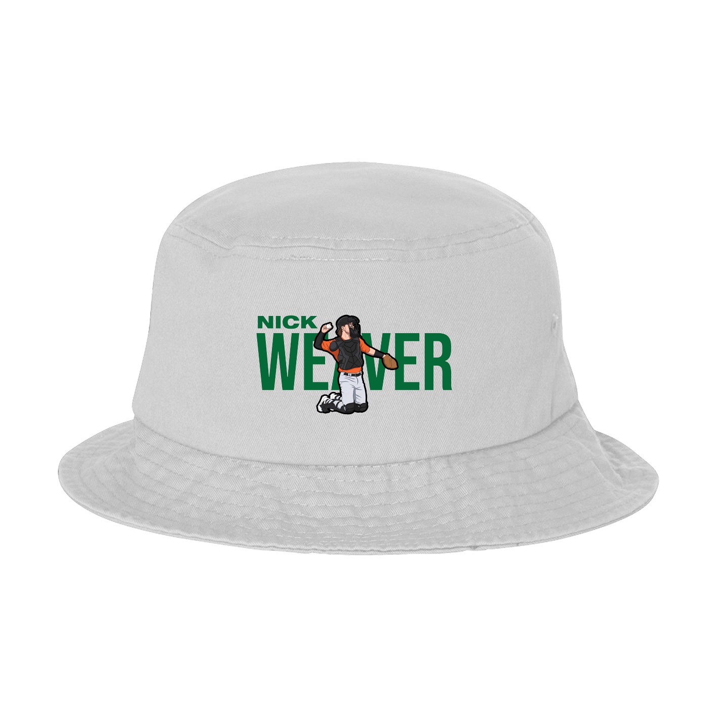 Bucket Cap — Player Name in White