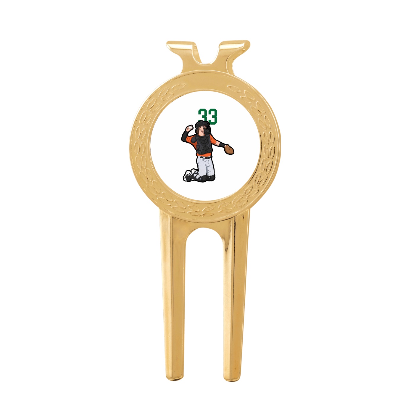 Divot Tool with Ball Marker — Number Top in Classic