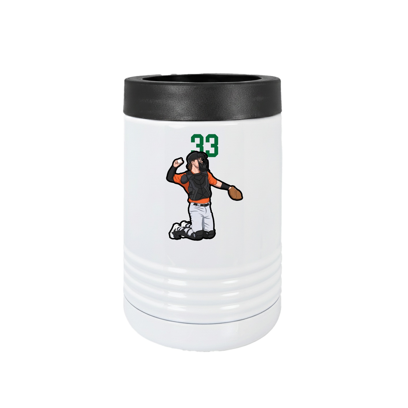 Beverage Holder — Number Top in White
