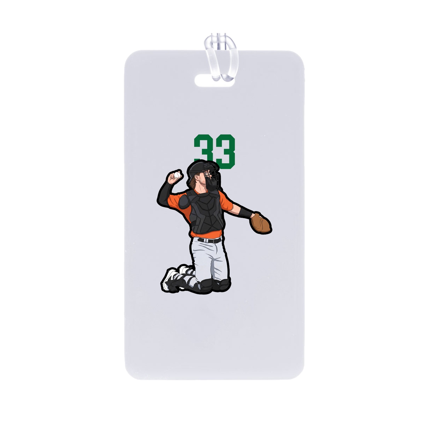 Bag Tag — Number Top in Classic