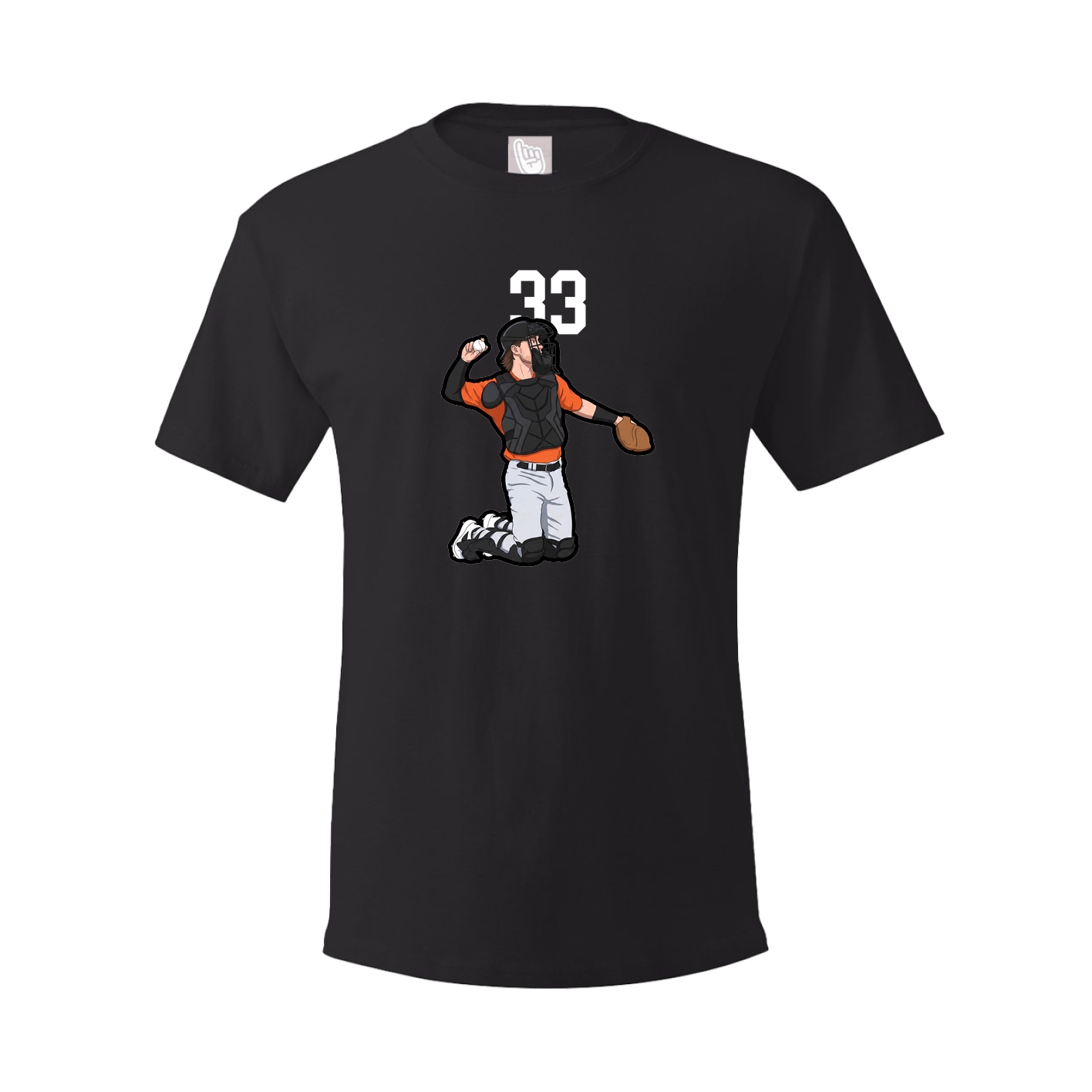 Tee — Number Top in Black