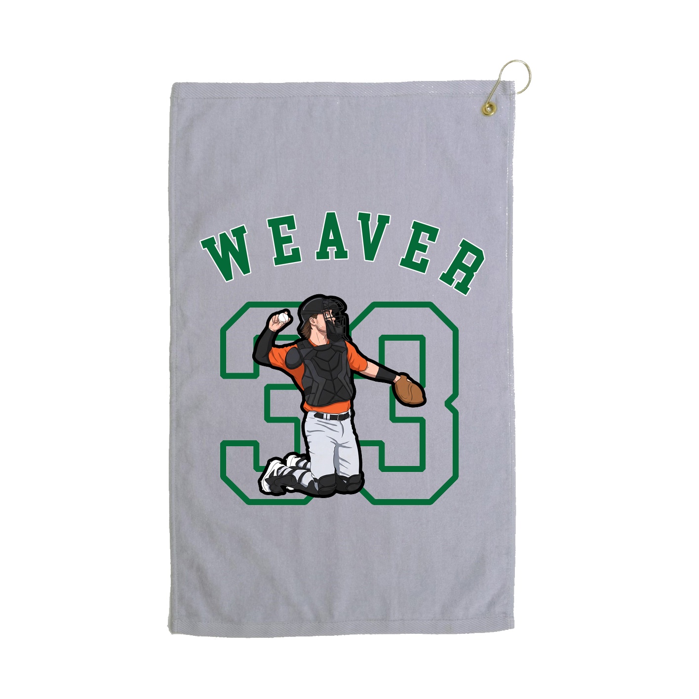 Golf Towel — Shirsey Arch in Grey