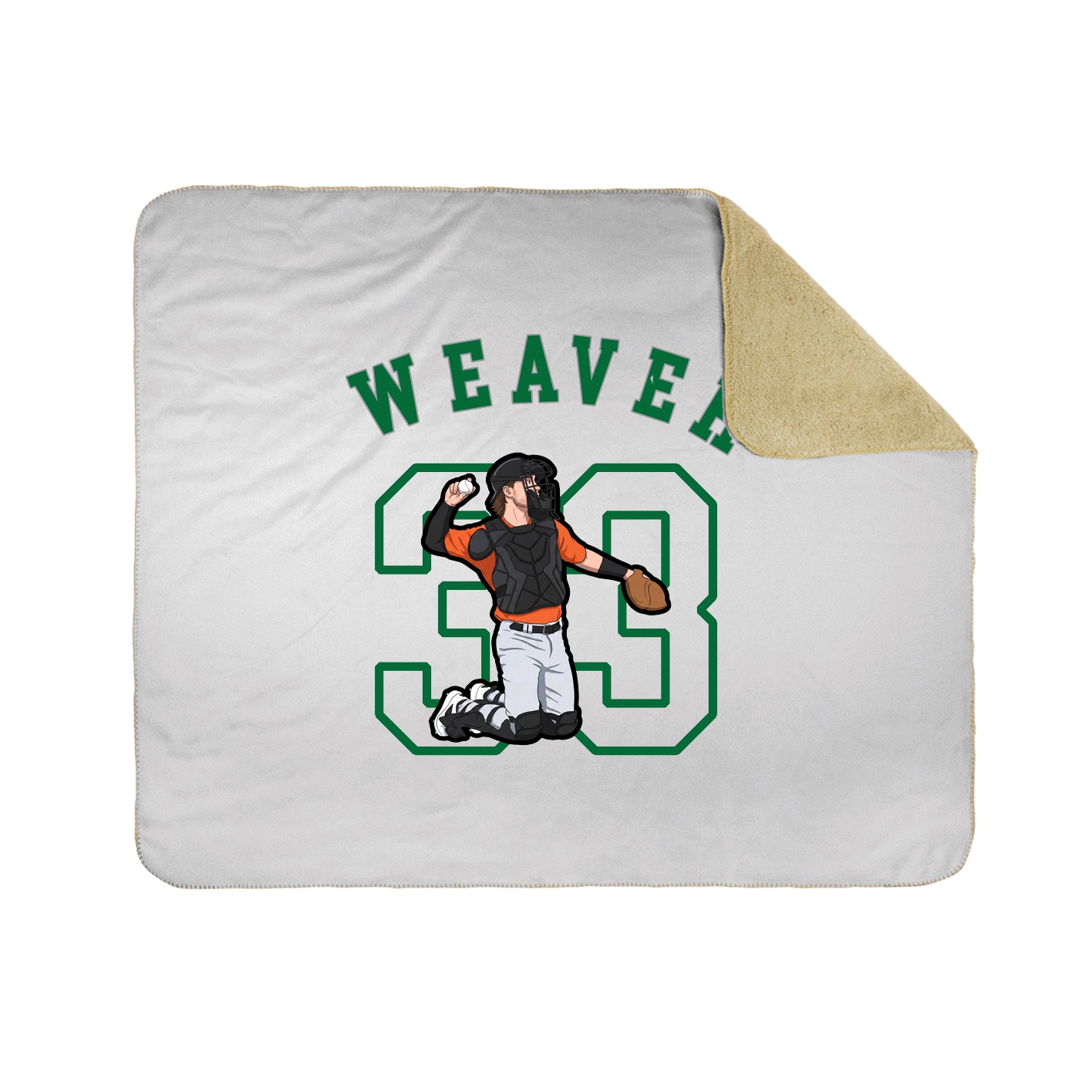 Throw Blanket — Shirsey Arch in White