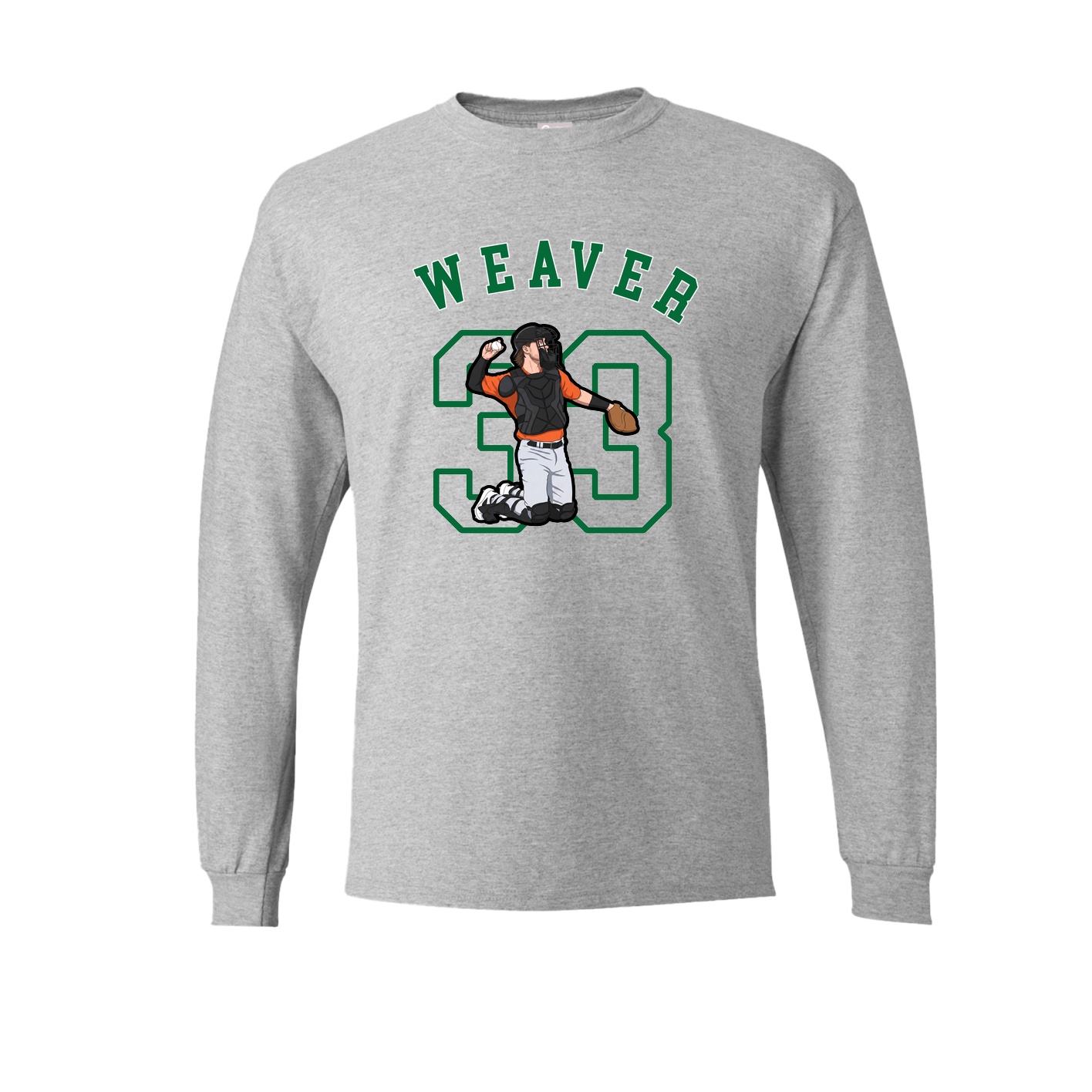 Long Sleeve Tee — Shirsey Arch in Grey