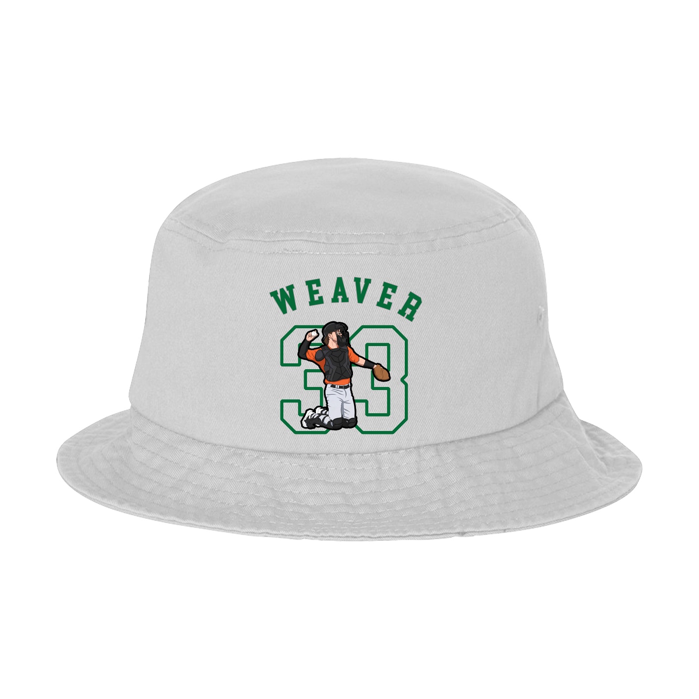 Bucket Cap — Shirsey Arch in White