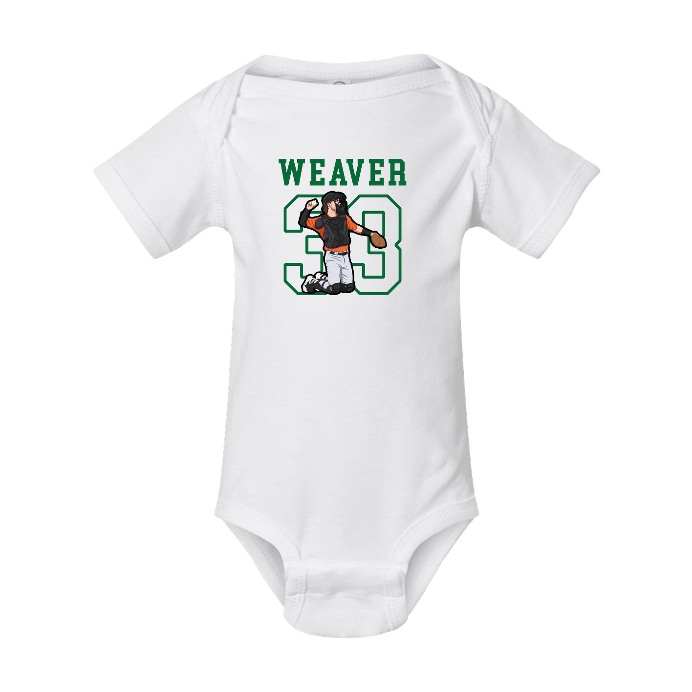 Baby Onesie — Shirsey in White
