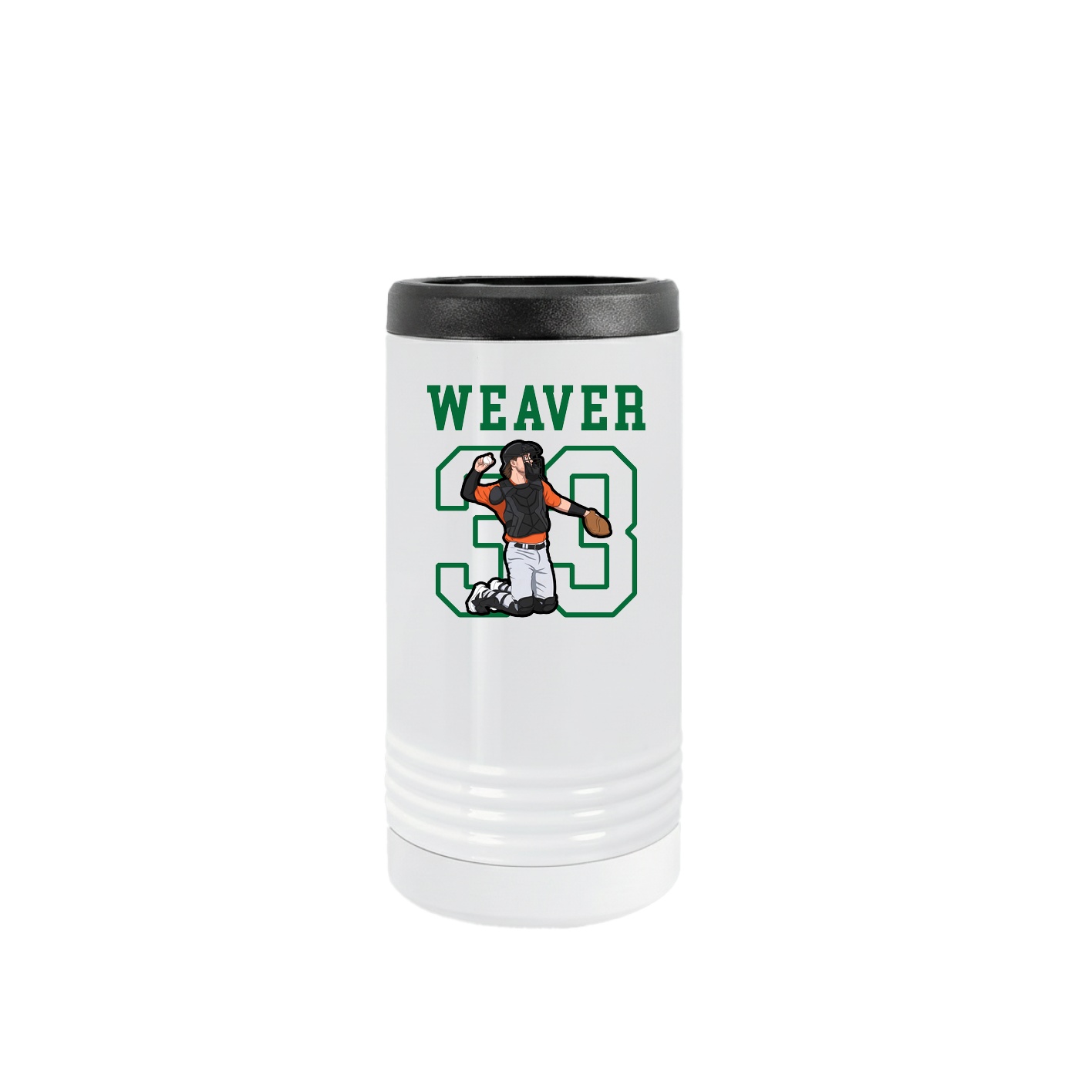 Slim Beverage Holder — Shirsey in White