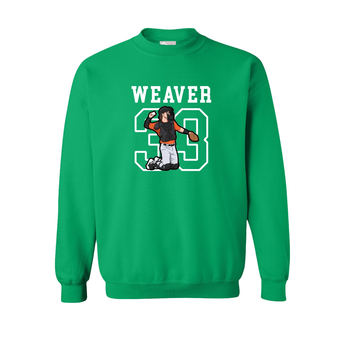 Fleece Crew — Shirsey in Green