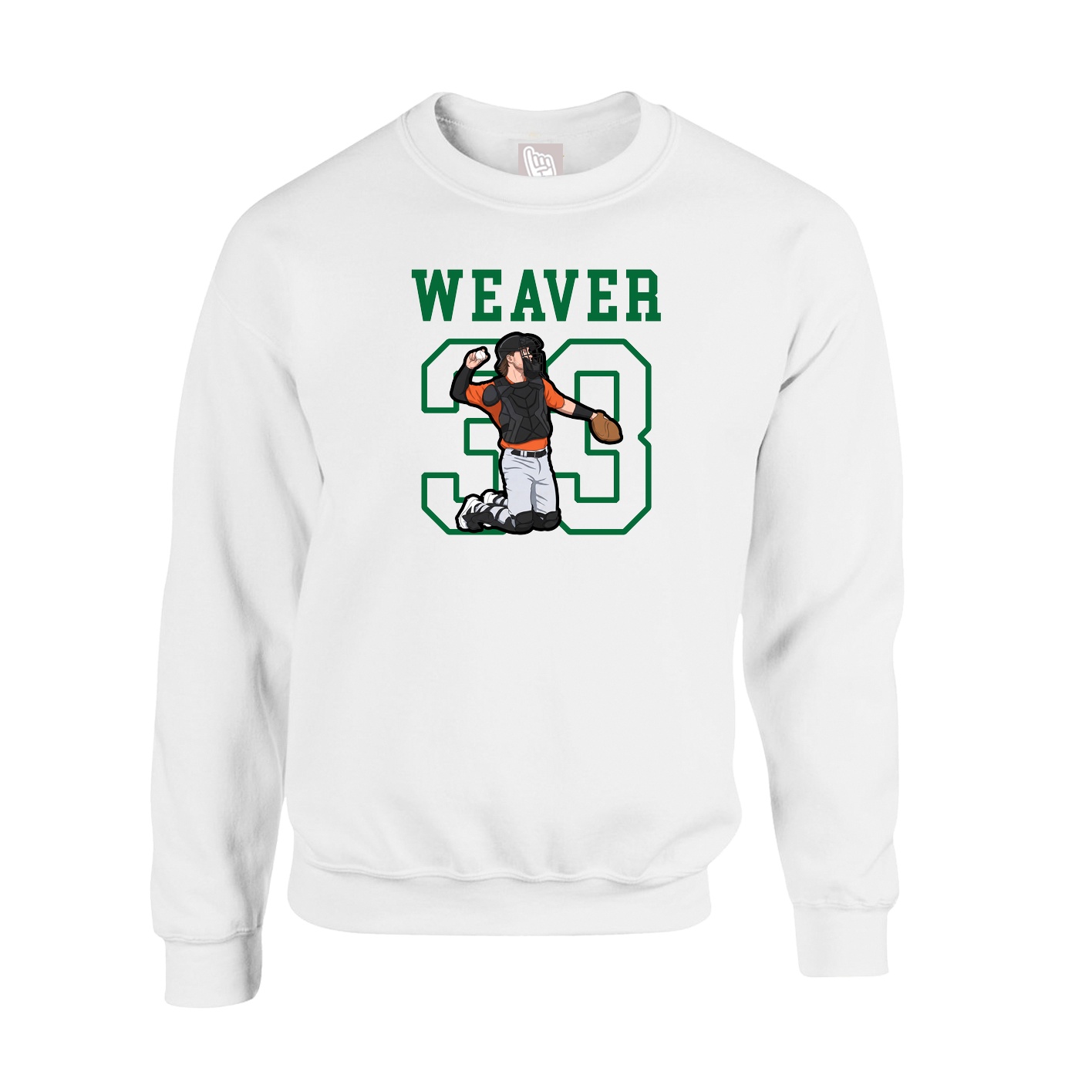 Fleece Crew — Shirsey in White