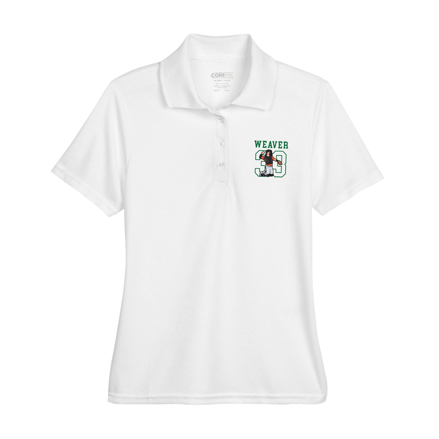 Womens Performance Polo — Shirsey in White