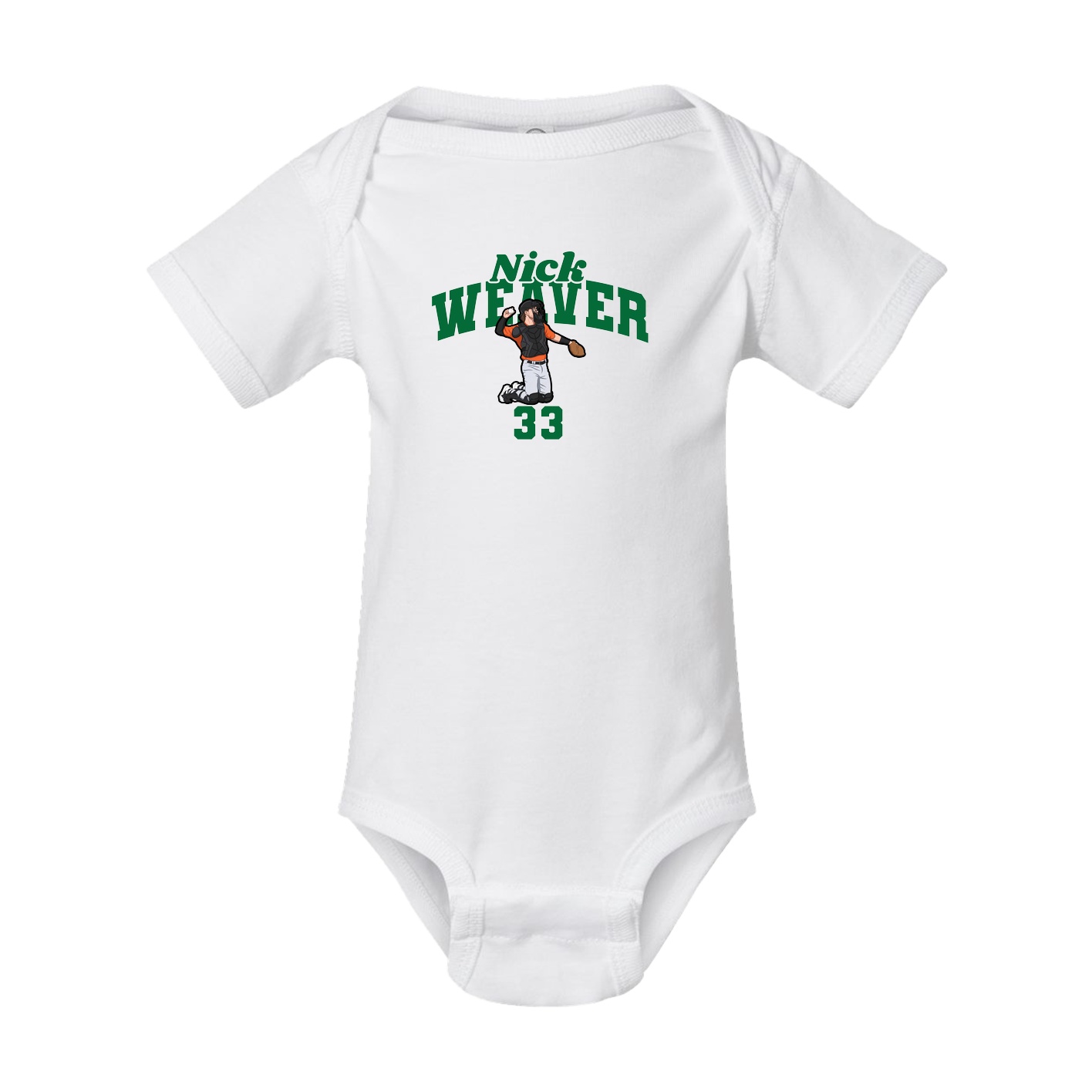 Baby Onesie — Signature Arch in White