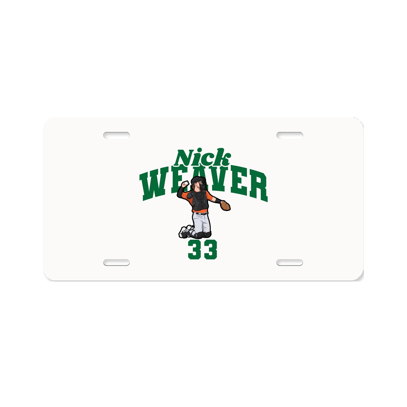License Plate — Signature Arch in Classic